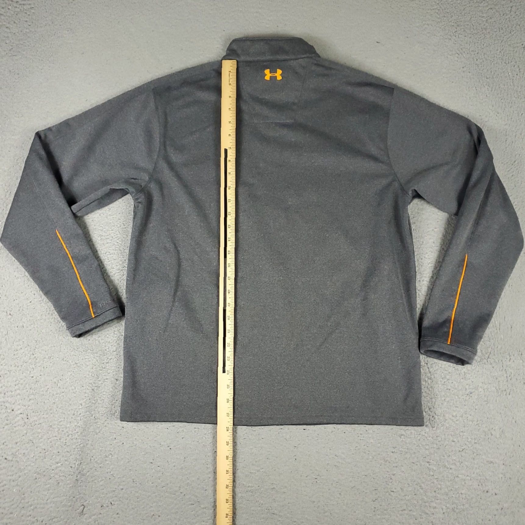 Under Armour Under Armour Sweater Mens Size Medium Gray 1/4 Zip Up Pullover Sweatshirt Shirt Size US M / EU 48-50 / 2 - 5 Thumbnail