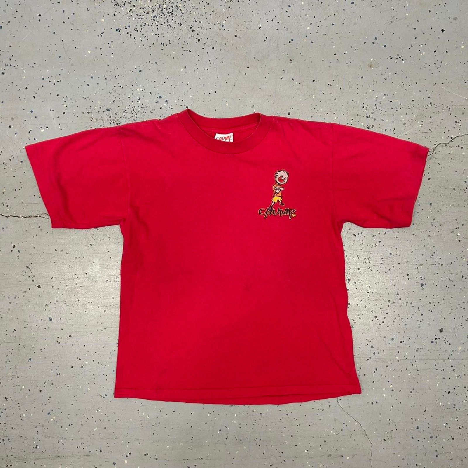 Other VTG Red and yellow Chump graphic t-shirt Size US S / EU 44-46 / 1 - 3 Thumbnail