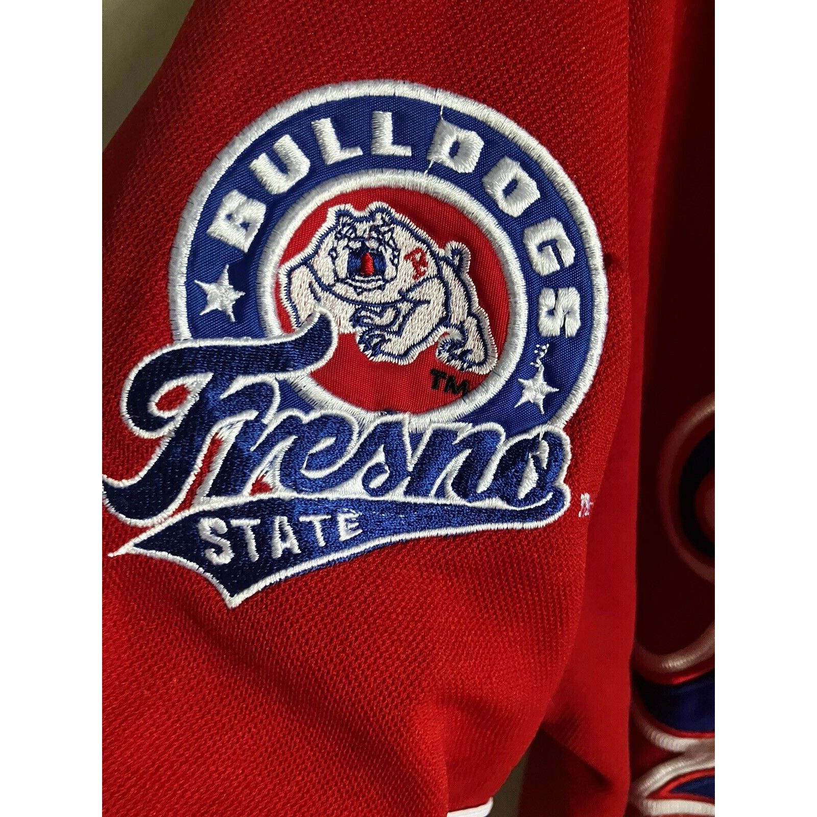 Colosseum Athletics Fresno State Bulldogs NCAA Baseball Jersey Men's XL Red Size US XL / EU 56 / 4 - 4 Thumbnail