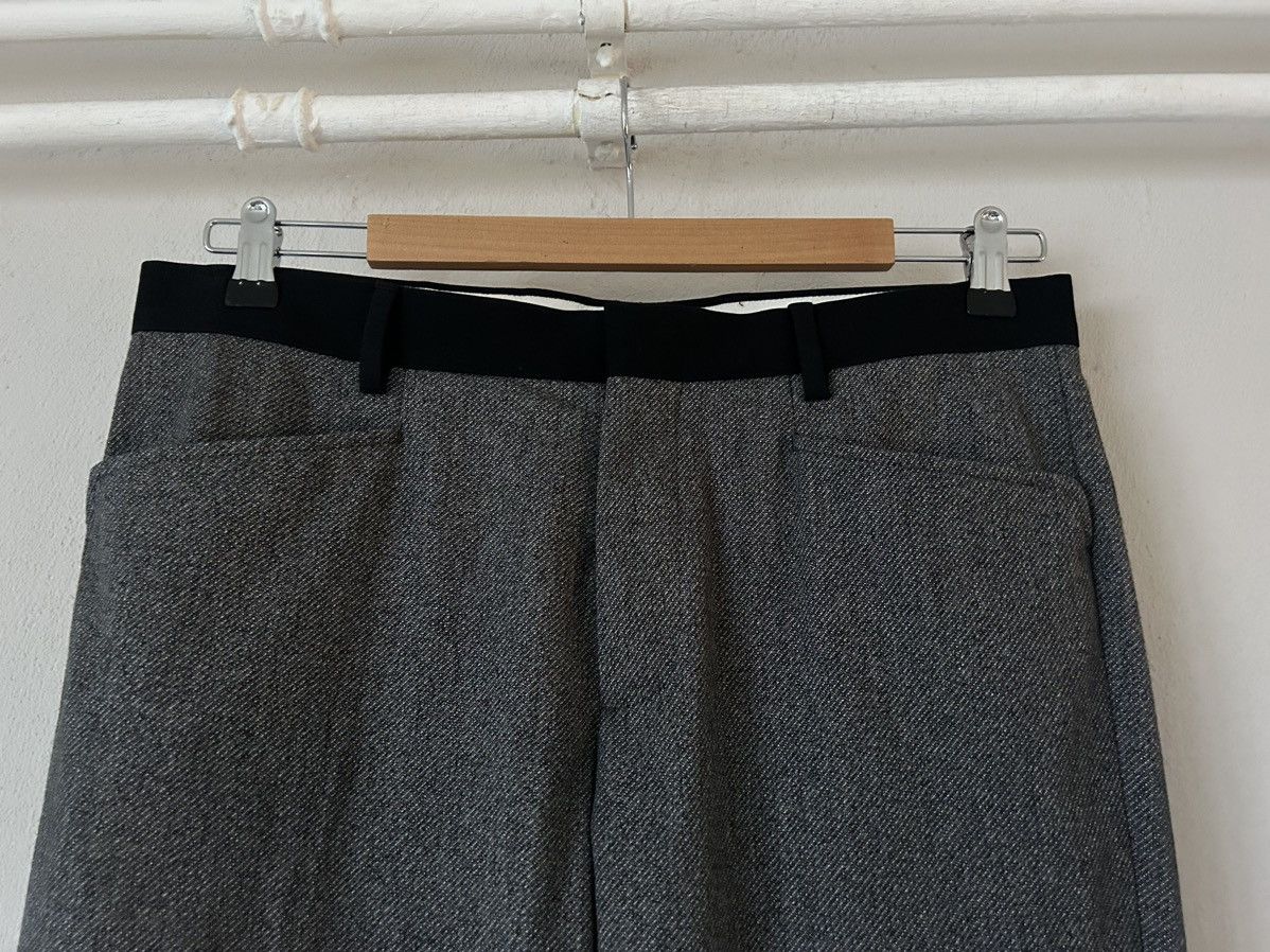 Maison Margiela Maison Martin Margiela Herringbone Wool-Blend Trousers Size US 32 / EU 48 - 2 Thumbnail