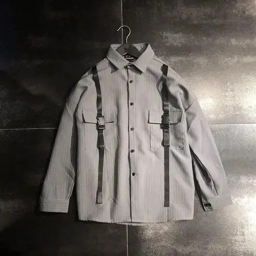 Japanese Brand Promo Sale New Trendy Stripes Casual Shirt Flannel Size US XXL / EU 58 / 5 - 1 Thumbnail