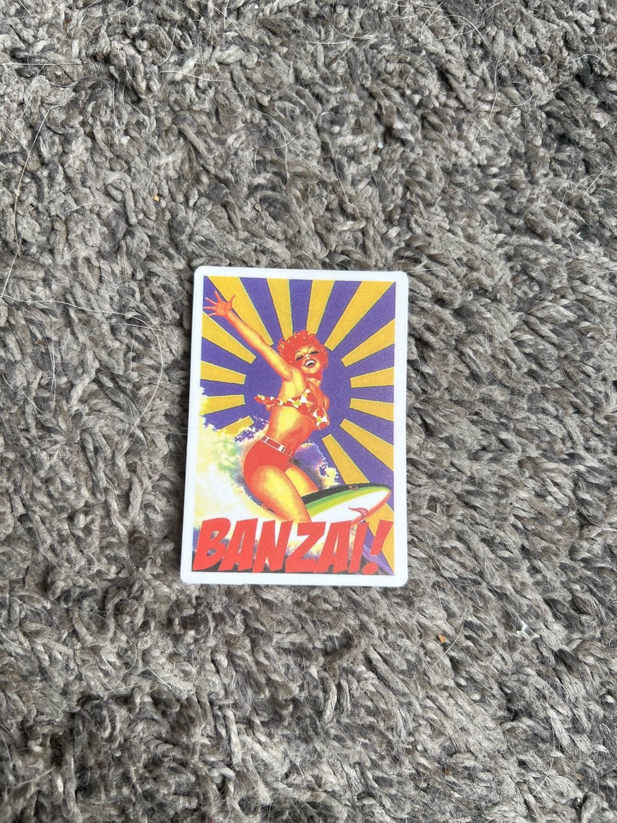 Banzai × Hypebeast Banzai! Sticker Size ONE SIZE - 1 Thumbnail