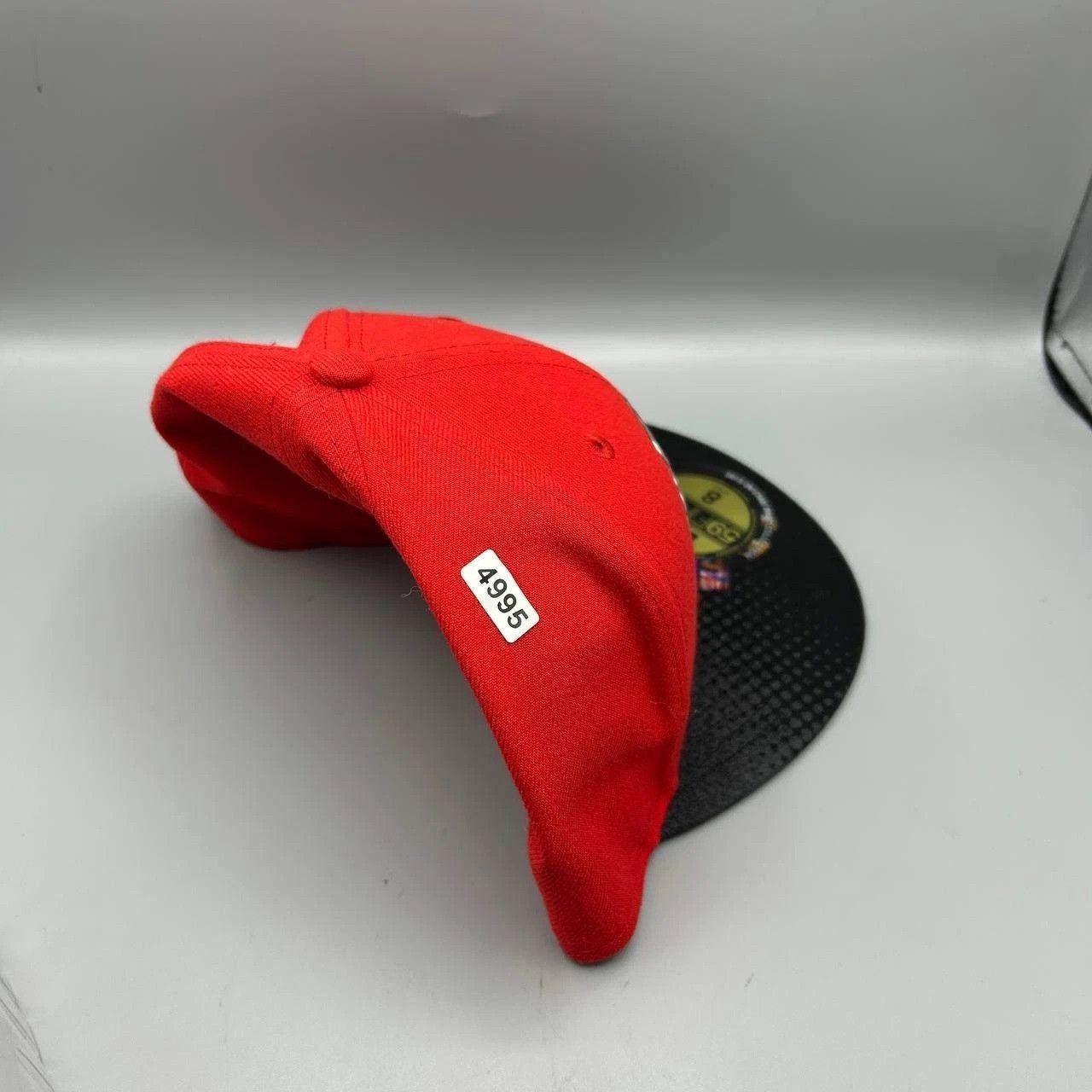 New Era Kansas City Chiefs Hat Men 8 Red Black NFL Fitted Cap Size ONE SIZE - 9 Thumbnail