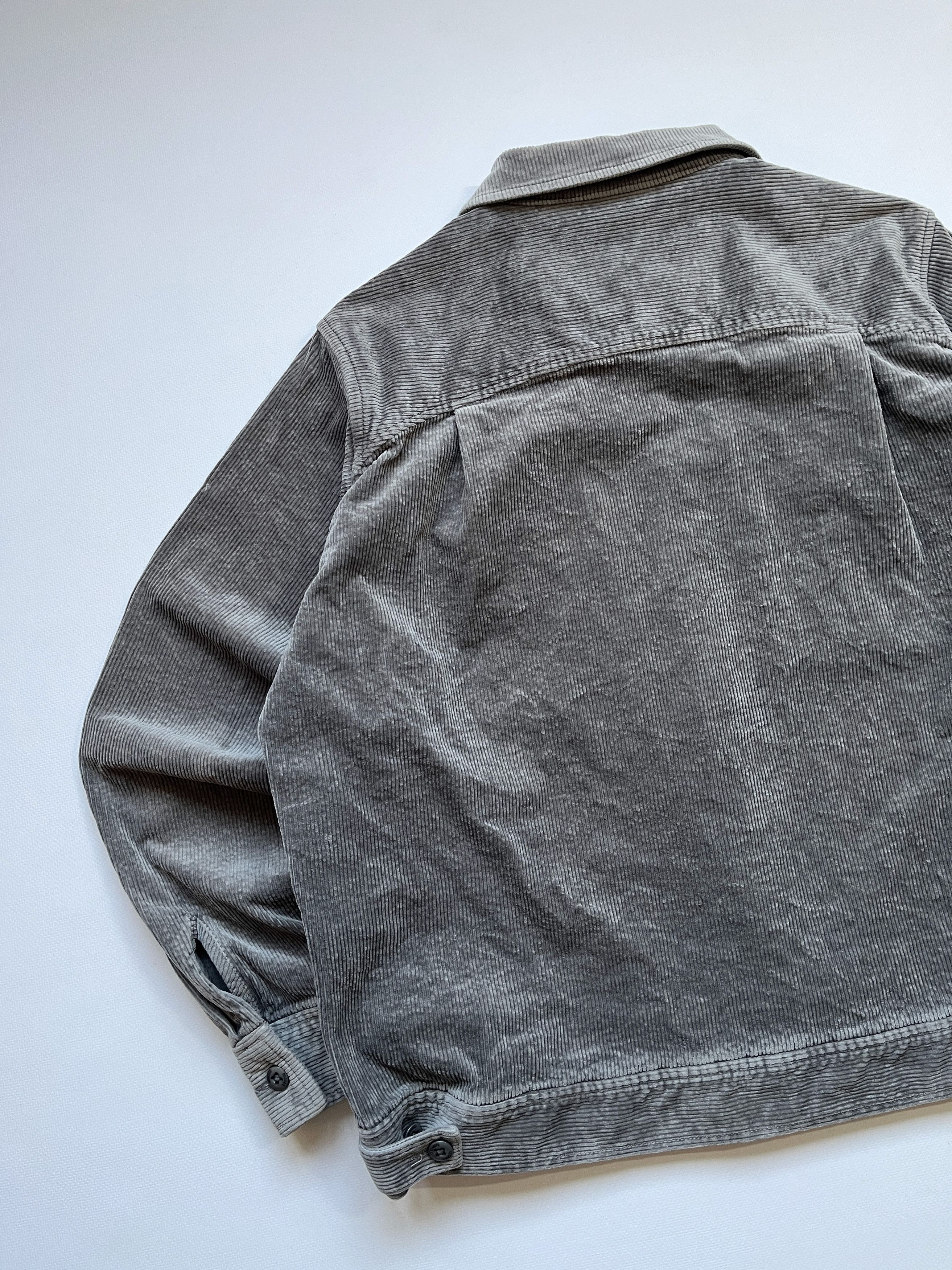 Gramicci Vintage Gramicci Corduroy Trucker Jacket Grey Size US M / EU 48-50 / 2 - 7 Thumbnail