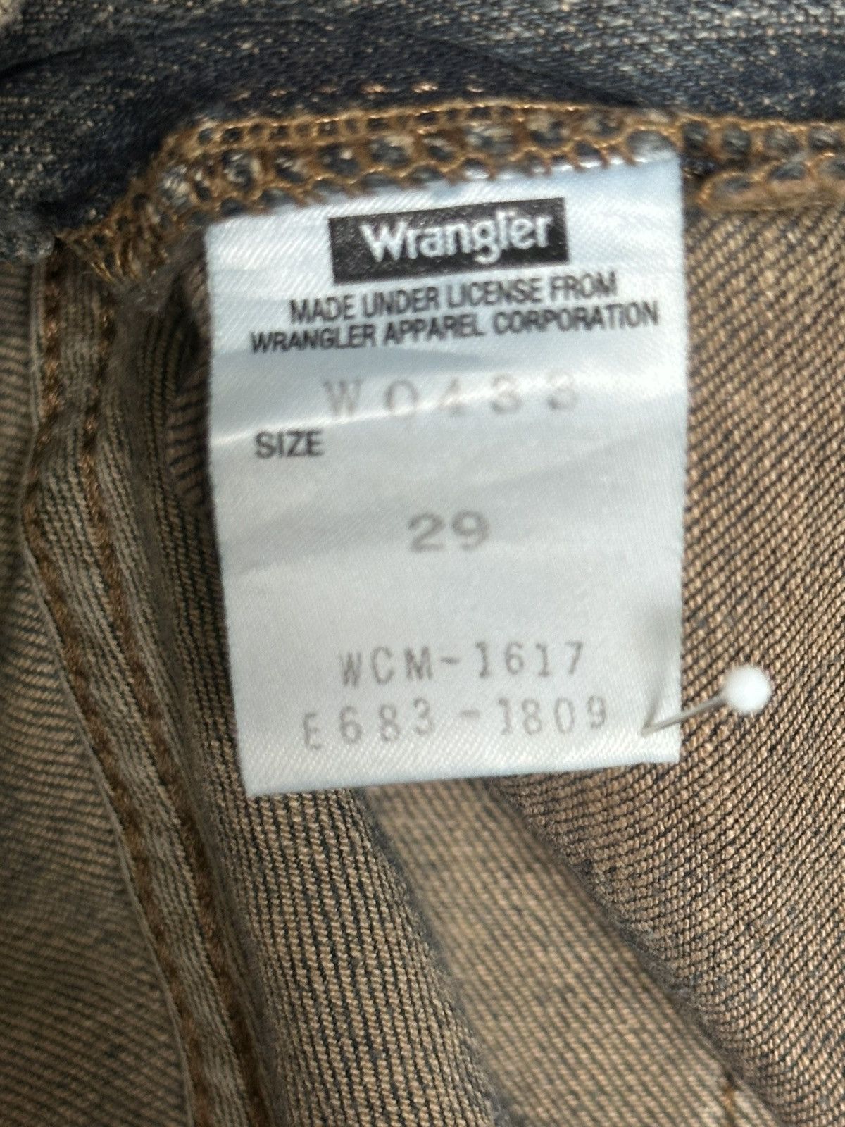 Wrangler Vintage Wrangler Authentic Western Jeans Straight & Mudwash Size US 30 / EU 46 - 13 Thumbnail