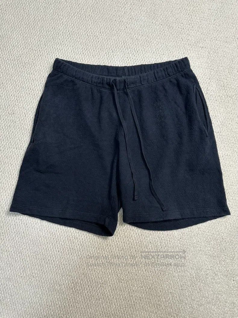 Chrome Hearts CHROME HEARTS Size XL Dark jacquard shorts Size US 33 - 1 Thumbnail