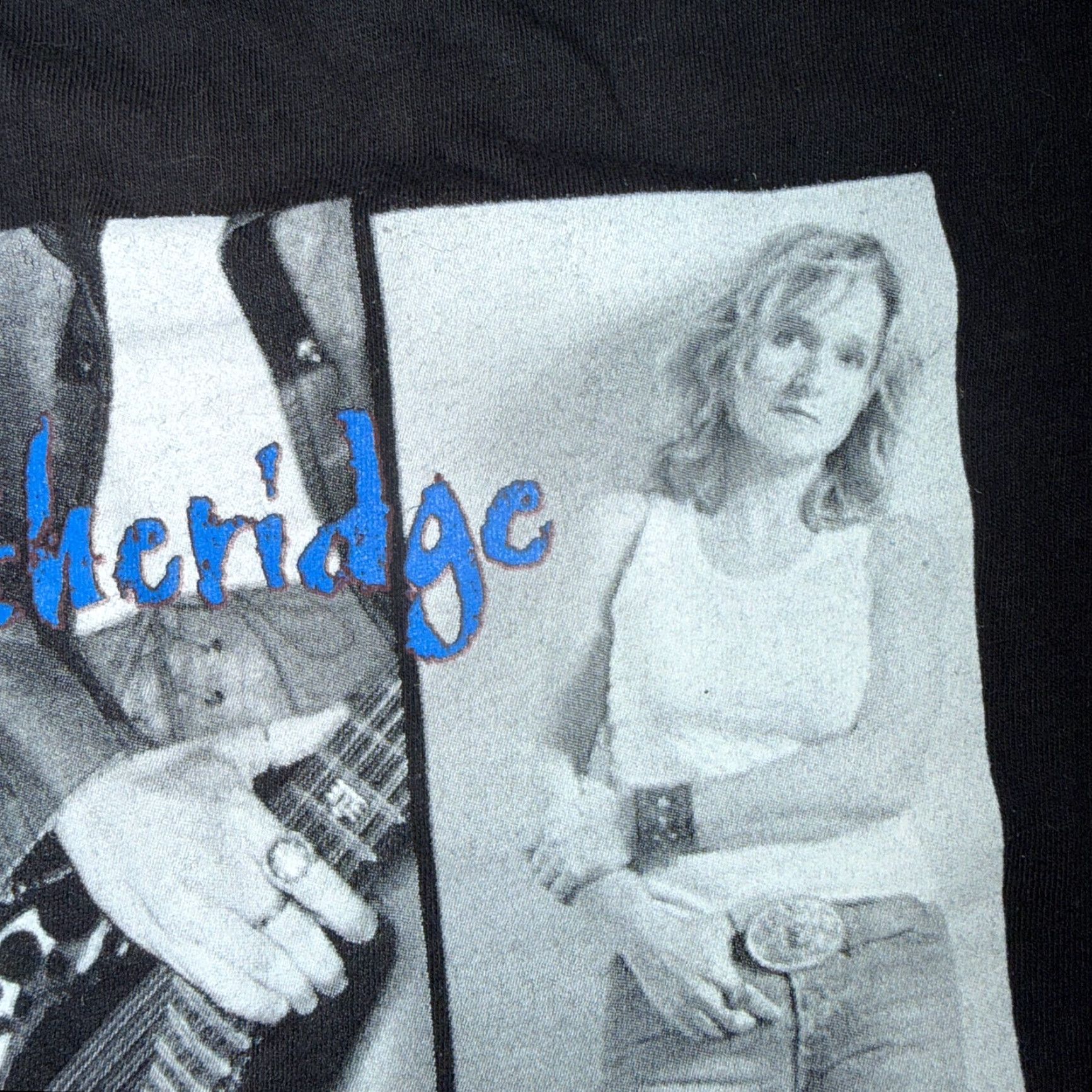 Melissa VINTAGE Melissa Etheridge Tour Shirt L Black Crew Neck Short Sleeve T-Shirt Men Cygnus Band Tee 2001 Size US L / EU 52-54 / 3 - 4 Thumbnail