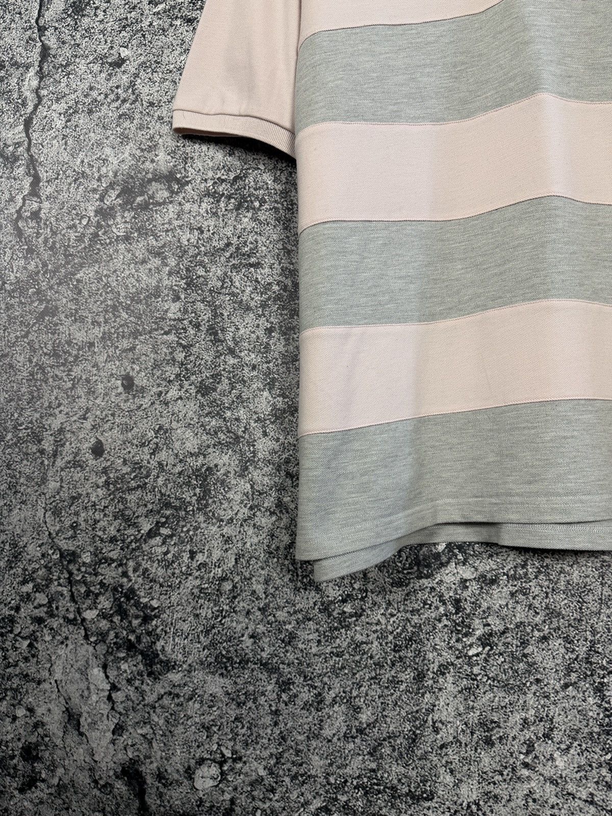 Yves Saint Laurent Men’s Yves Saint Laurent Striped Polo Shirt Vintage Size XXL Size US XXL / EU 58 / 5 - 4 Thumbnail