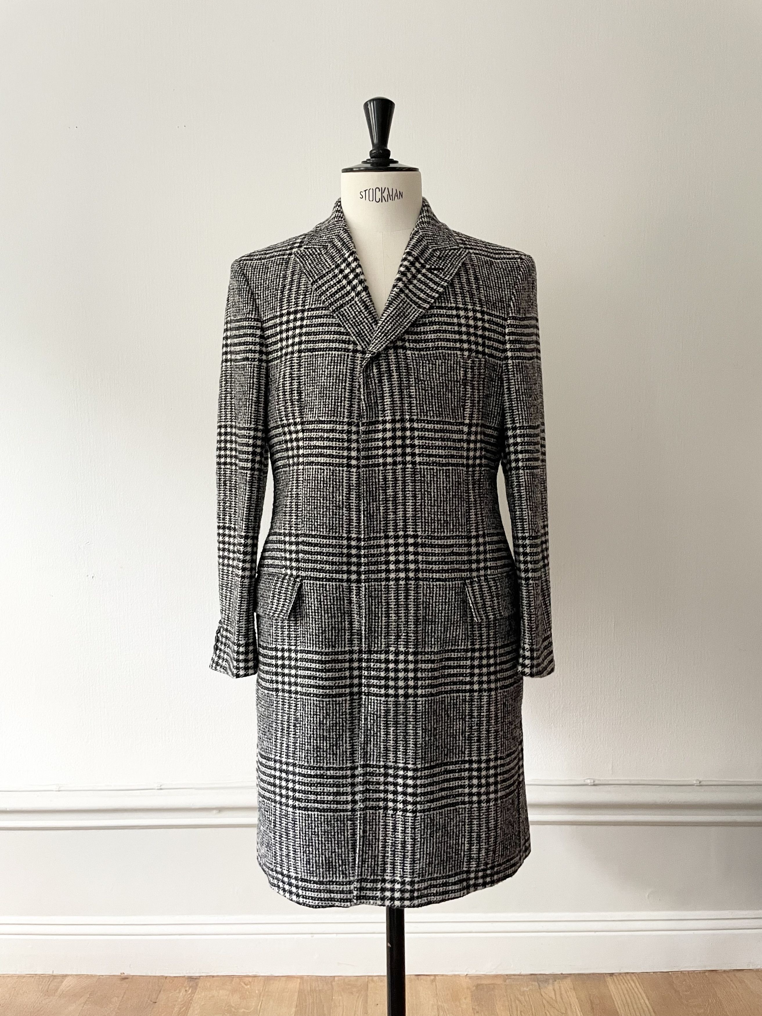 Versace Versace Check Coat - Medium Size US M / EU 48-50 / 2 - 1 Thumbnail