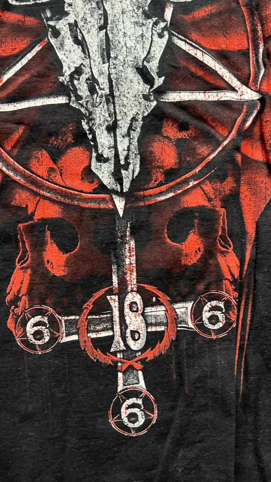 Fruit Of The Loom 2007 Waken open air black metal t shirt Size US L / EU 52-54 / 3 - 5 Thumbnail