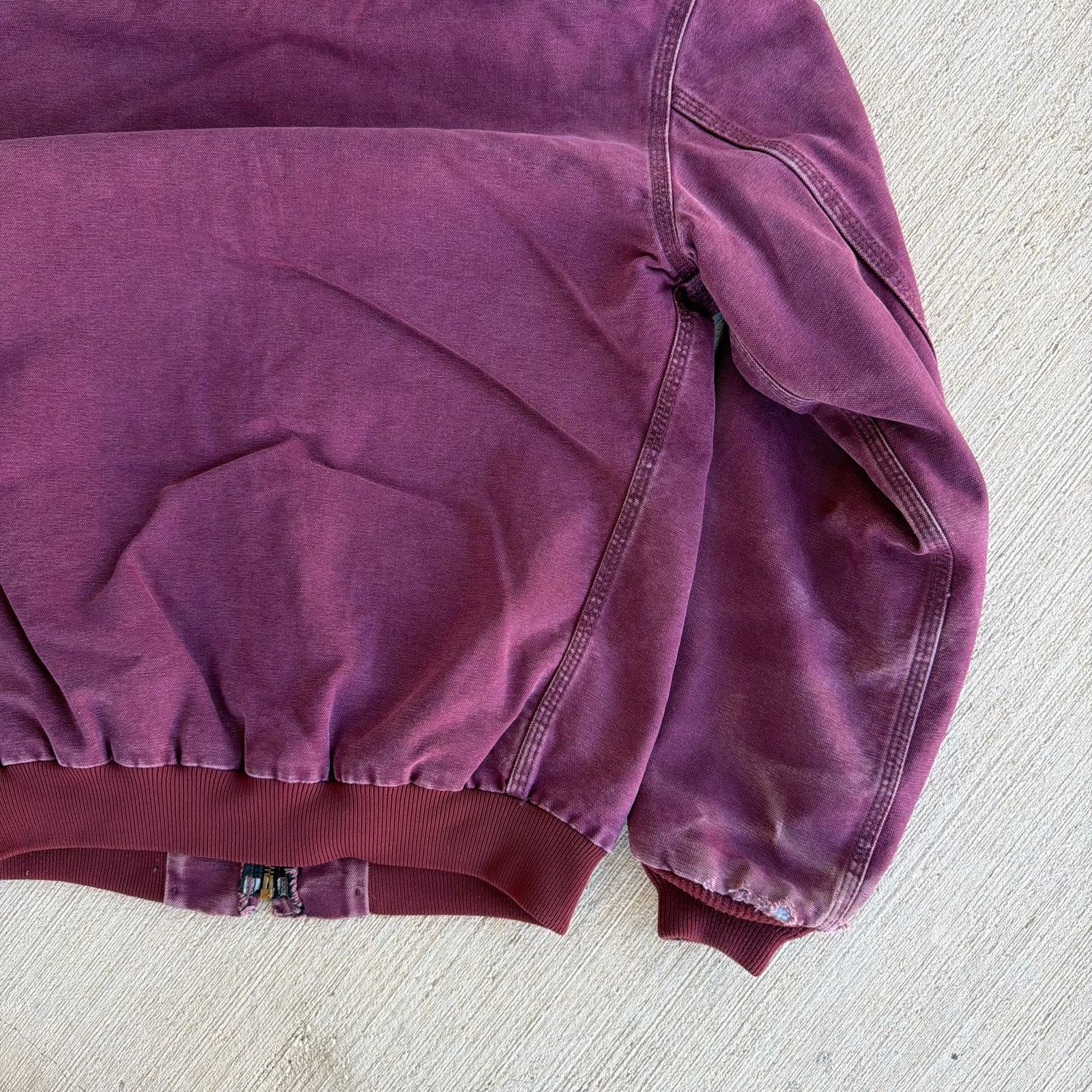 Carhartt × Vintage Carhartt YOUTH JQ646 Red hooded work wear jacket Size US XL / EU 56 / 4 - 9 Thumbnail