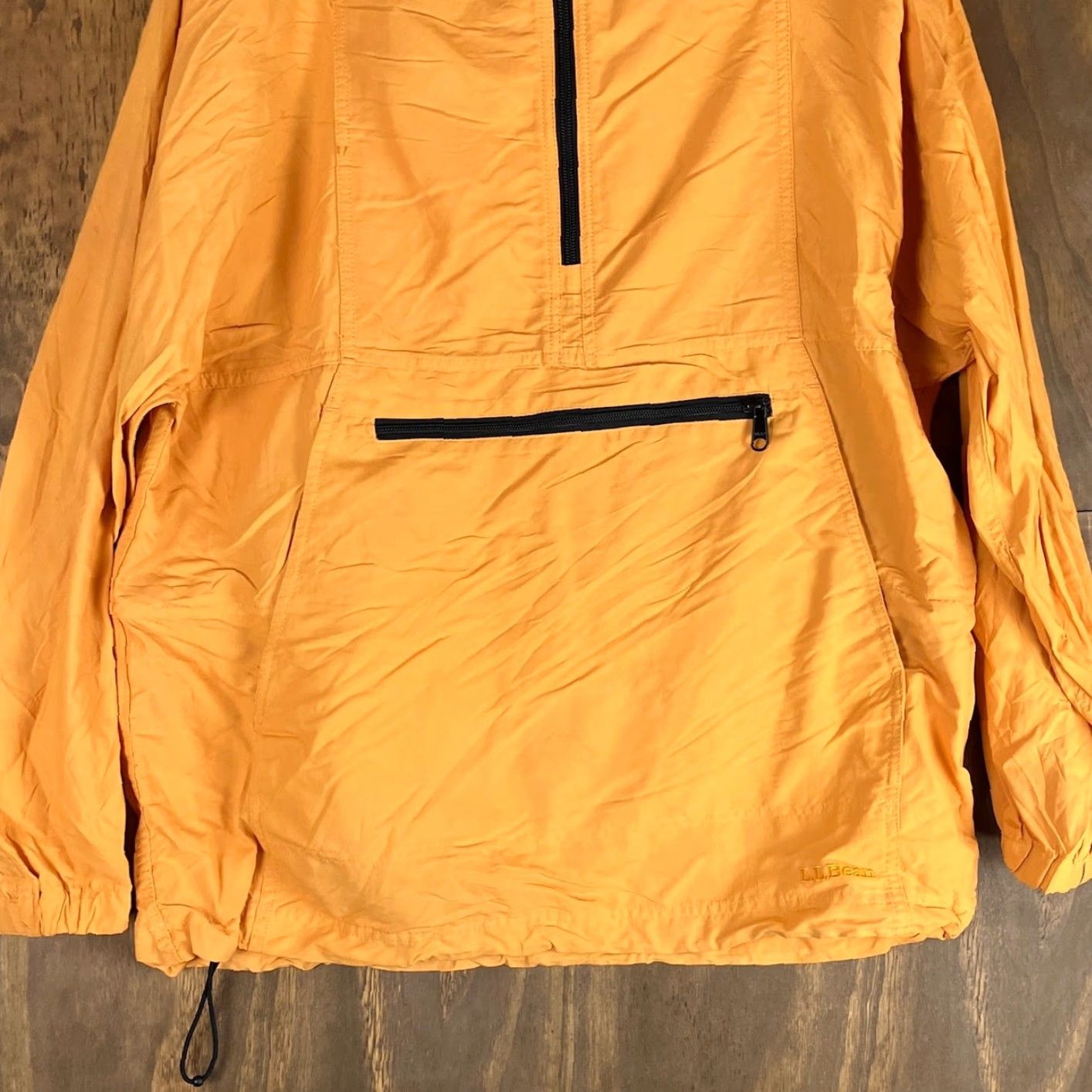 Vintage LL Bean Mens Jacket Yellow Mountain Classic Anorak Windbreaker 1/2 Zip Medium Size US M / EU 48-50 / 2 - 3 Thumbnail