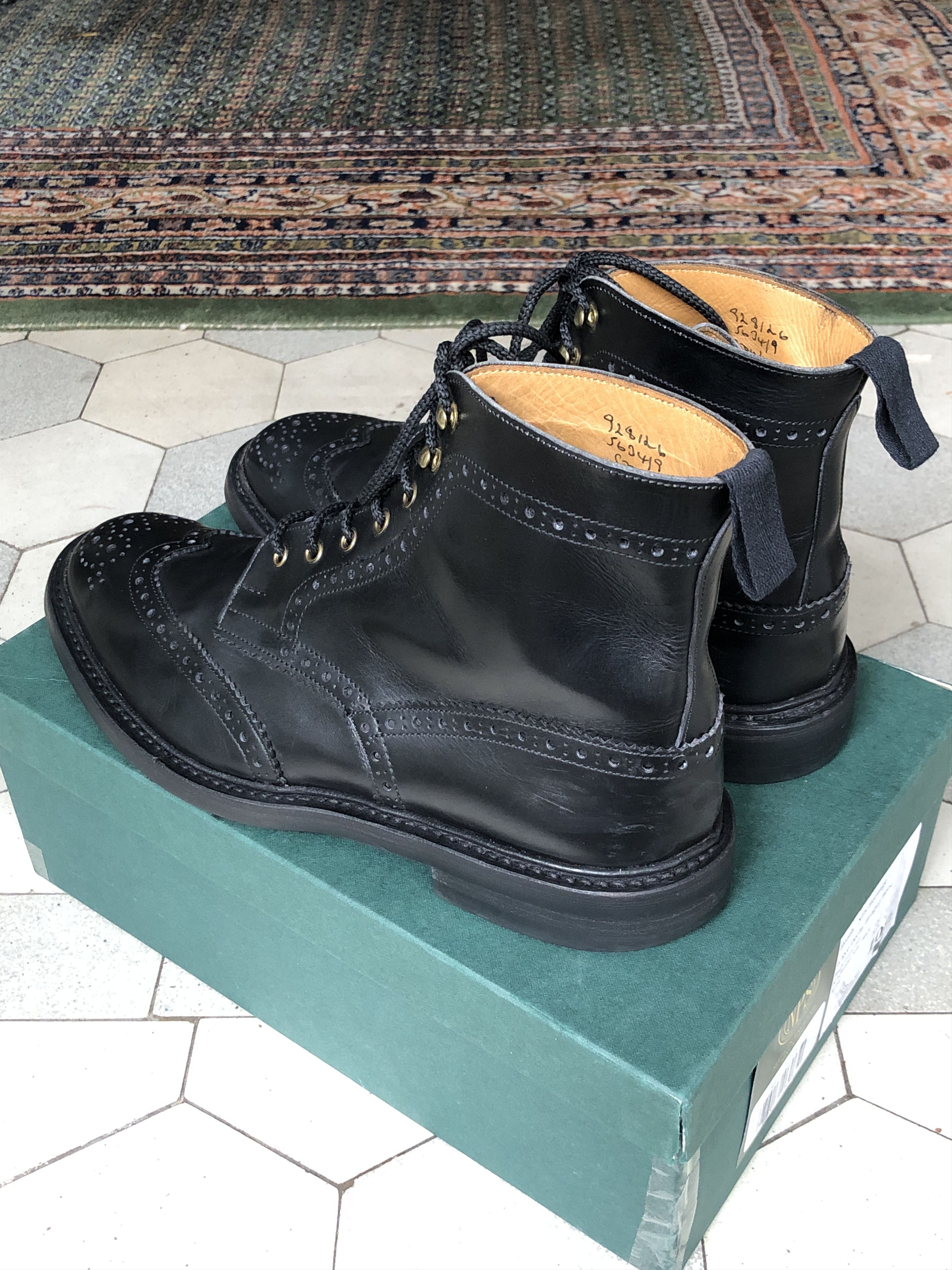 Tricker's Tricker's "Stow" brogue boots customised UK 10.5 Size US 11.5 / EU 44-45 - 4 Thumbnail