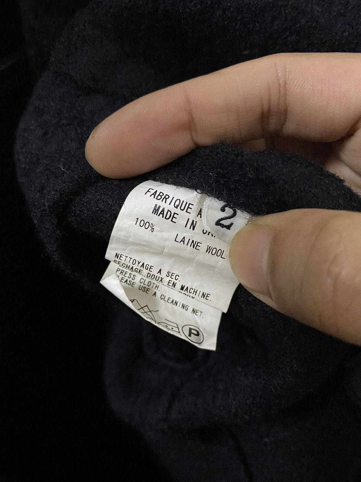 Yohji Yamamoto Yohji Yamamoto wool Jacket Coat Size US M / EU 48-50 / 2 - 8 Thumbnail