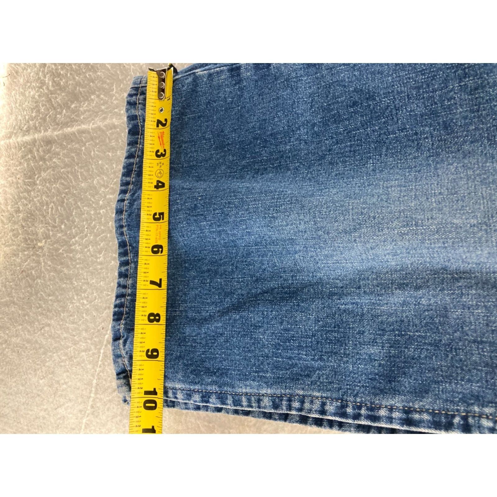 Vintage VINTAGE Action West Jeans Women 12 High Rise Denim Boot Cut Adult Regular Blue 80s 90s Classic Mens Womens Size 34" / US 12 / IT 48 - 6 Thumbnail