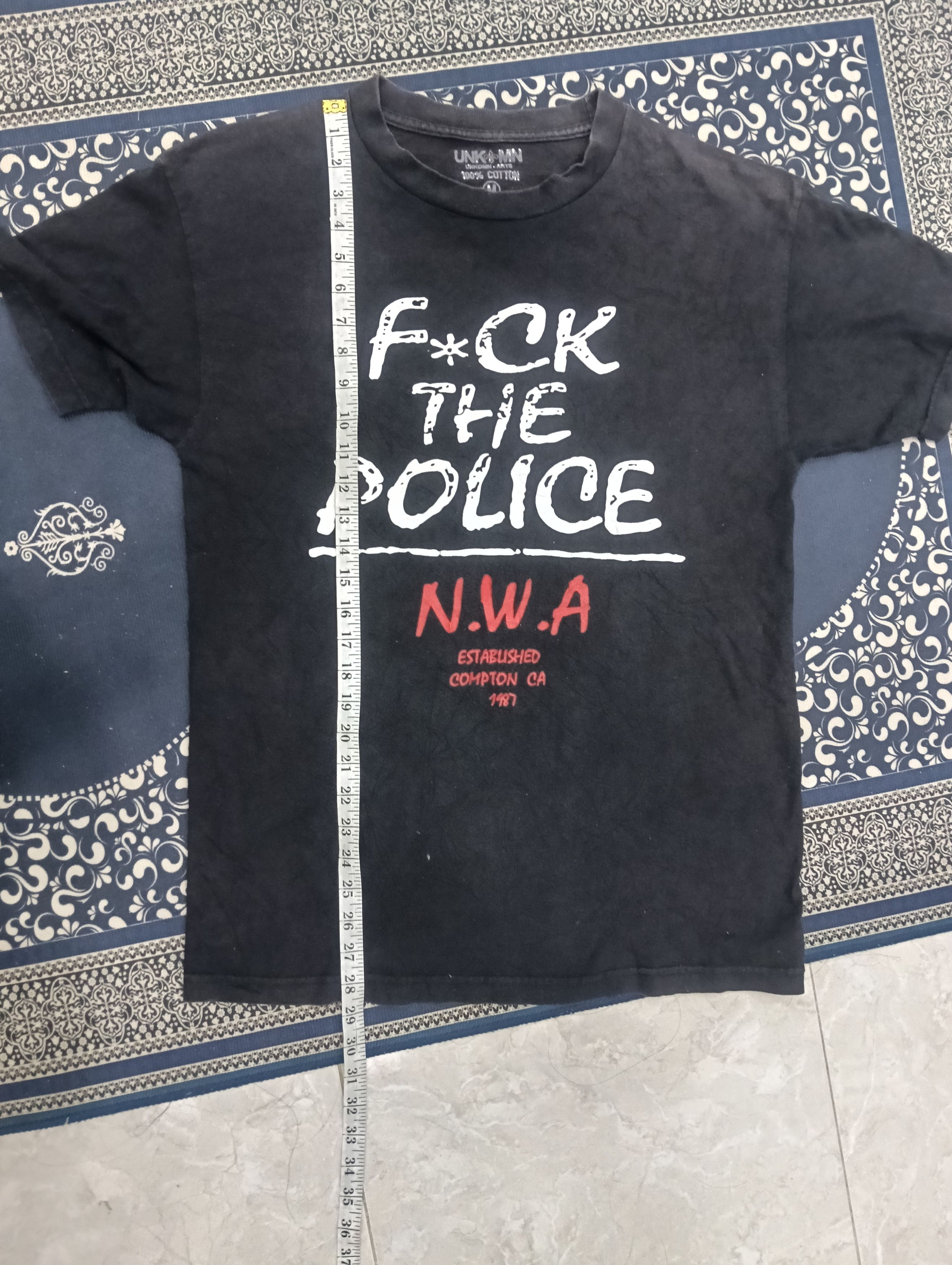 Rap Tees Y2K N.W.A HipHop Tee Fuck The Police Size US M / EU 48-50 / 2 - 7 Thumbnail