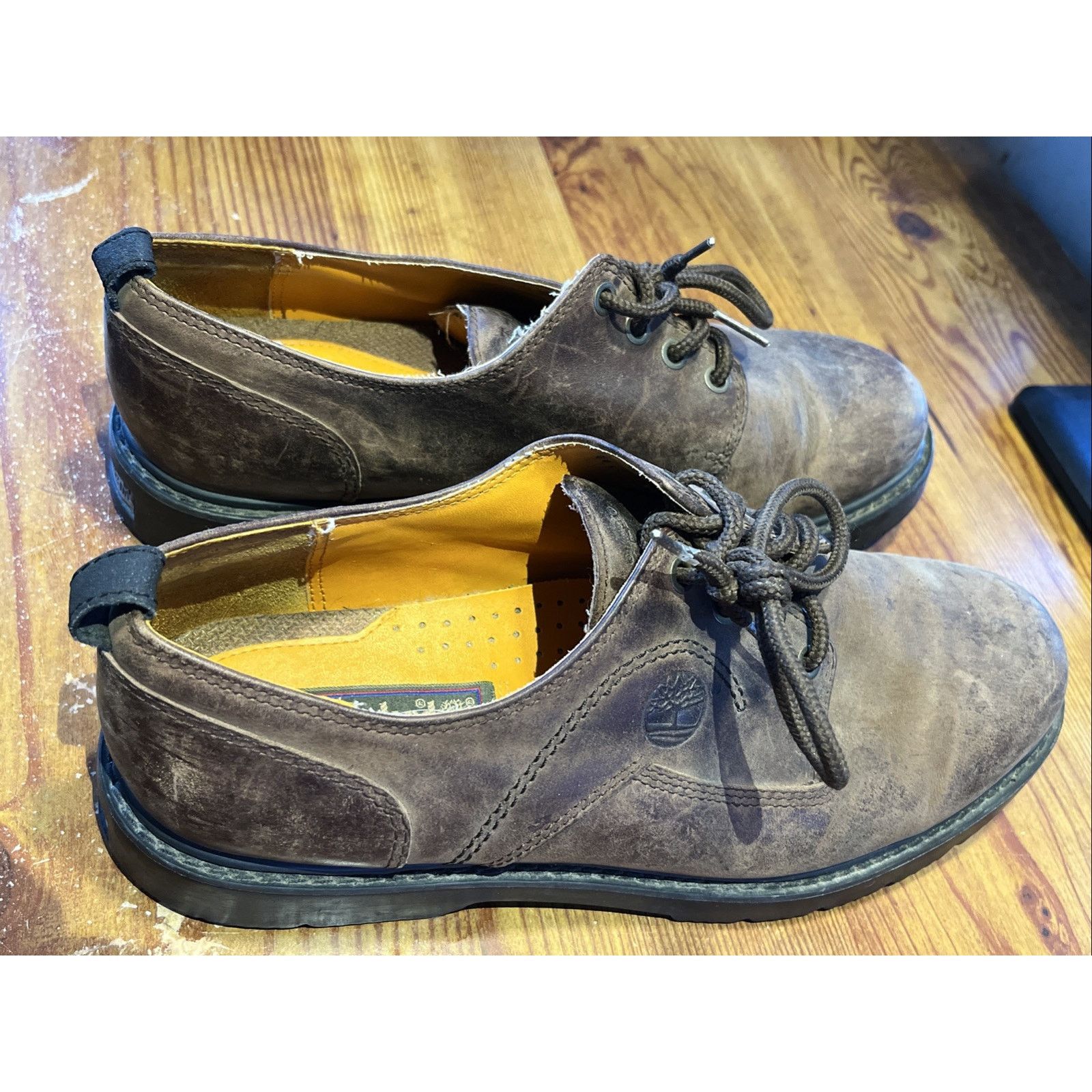 Timberland Timberland Stormbuck Waterproof Mens 11 Brown Leather Oxford Size US 11 / EU 44 - 9 Thumbnail