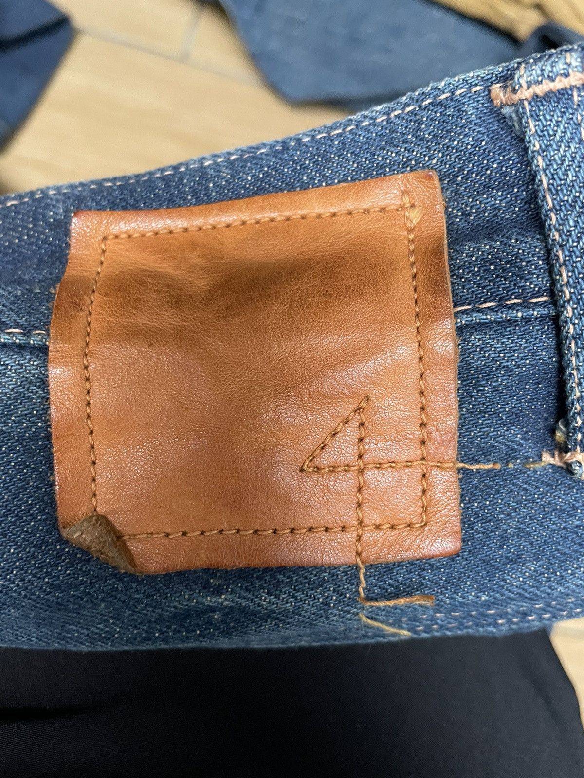 If Six Was Nine Japan Brand Medio Quadro Flare Jeans Made In Japan Size US 30 / EU 46 - 14 Thumbnail