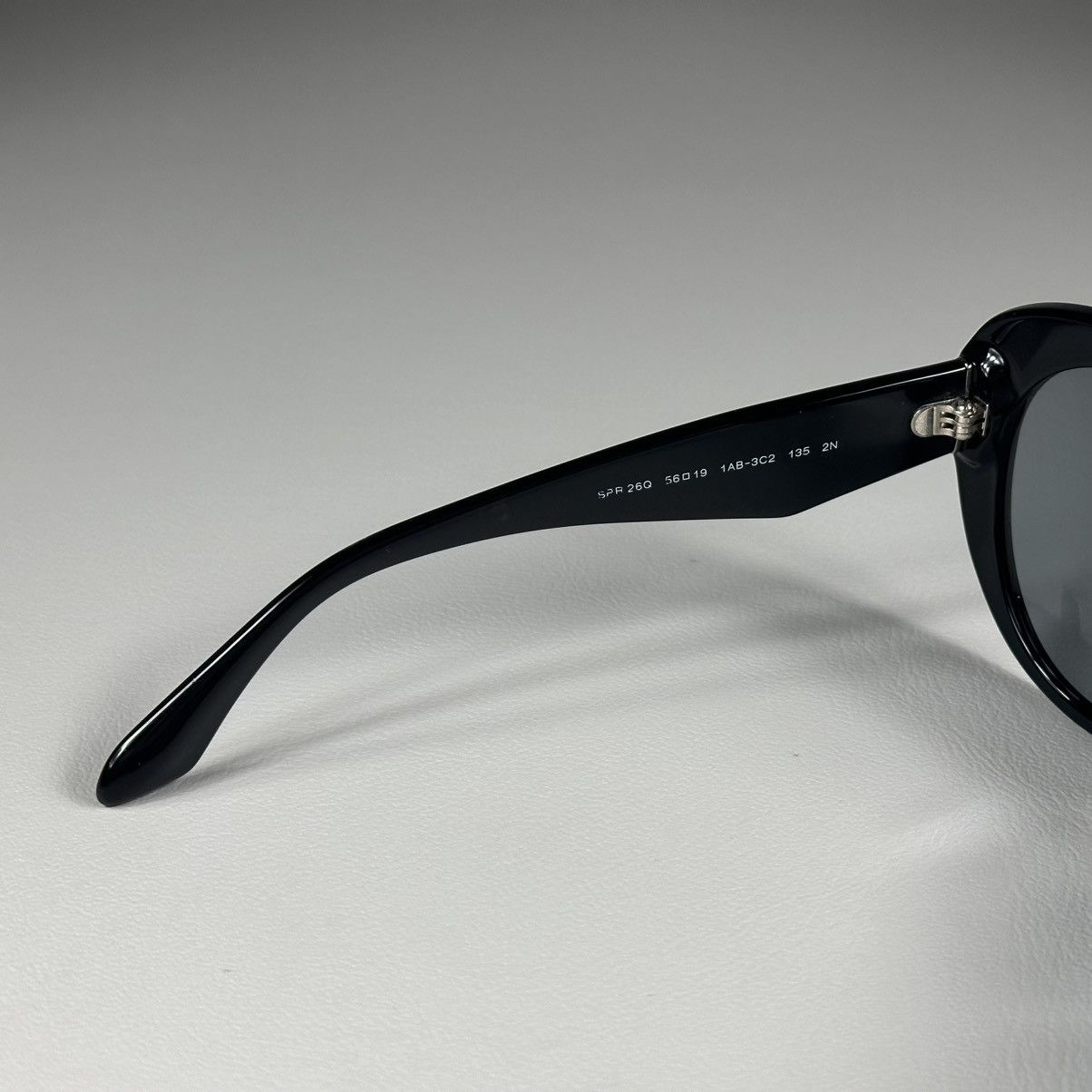 Prada Prada Milano SPR26Q Oversized Cat Eye Black Sunglasses Size ONE SIZE - 3 Thumbnail