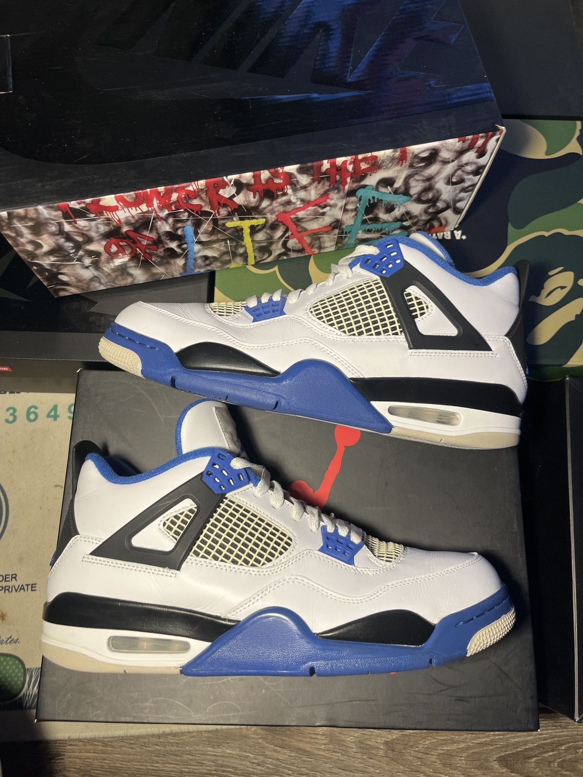 Jordan Brand Jordan 4 motor sports Size US 11 / EU 44 - 1 Thumbnail