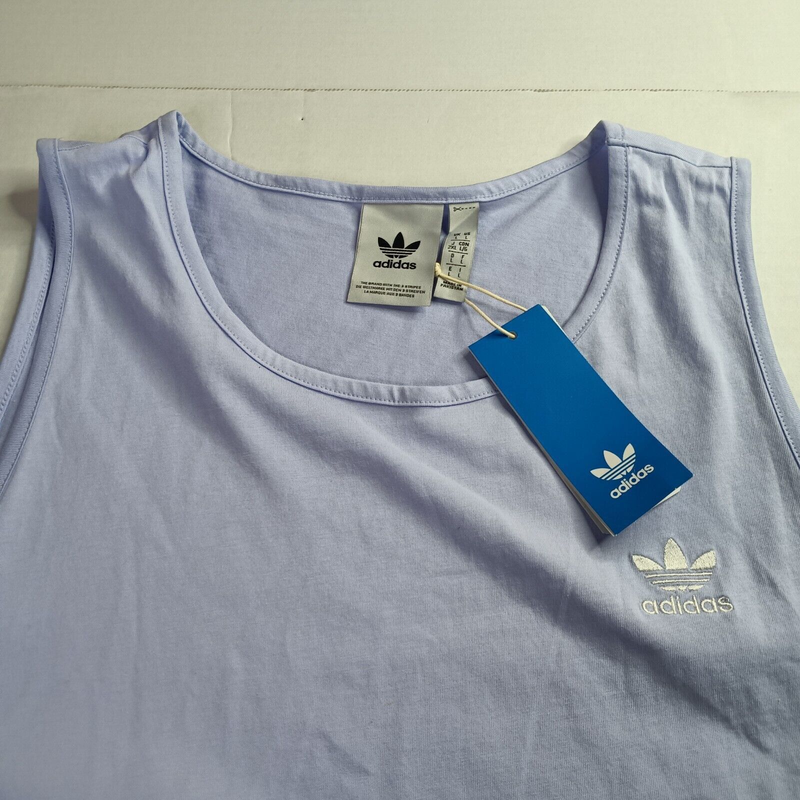 Adidas Adidas Originals Essentials Tank Top Mens L Purple Athletic Size US L / EU 52-54 / 3 - 2 Thumbnail