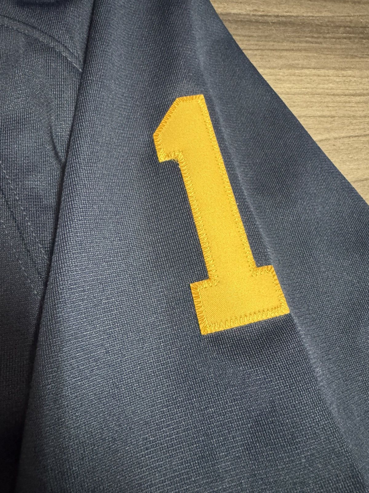 Nike 3XL Jordan Michigan Wolverines #1 NCAA Stitched Game Jersey Size US XXL / EU 58 / 5 - 5 Thumbnail