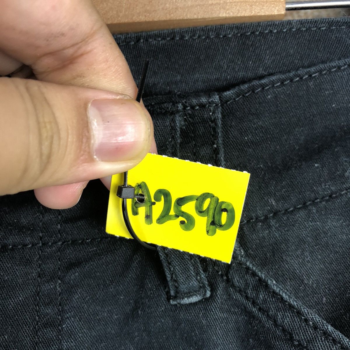 Japanese Brand Gladiator Black utility Cargo Multipocket Pants #A2590 Size US 31 - 11 Thumbnail