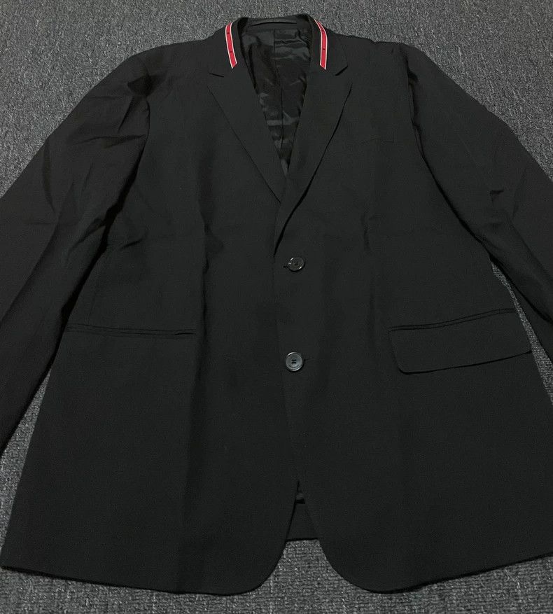 Givenchy Givenchy Black Wool Blazer Verified Wool Fabric Size US XL / EU 56 / 4 - 2 Thumbnail