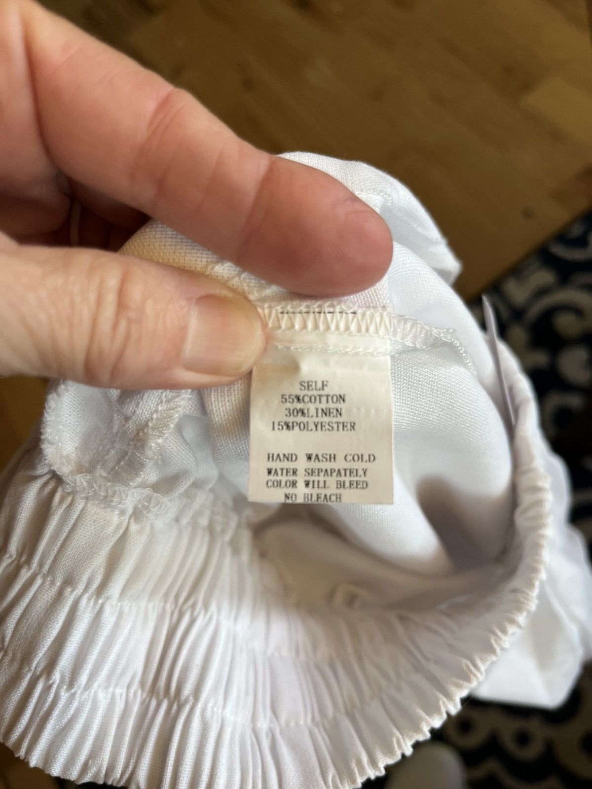 Other Avara Stella Pinch White Linen Cotton Shorts New XS Size 26" / US 2 / IT 38 - 5 Thumbnail