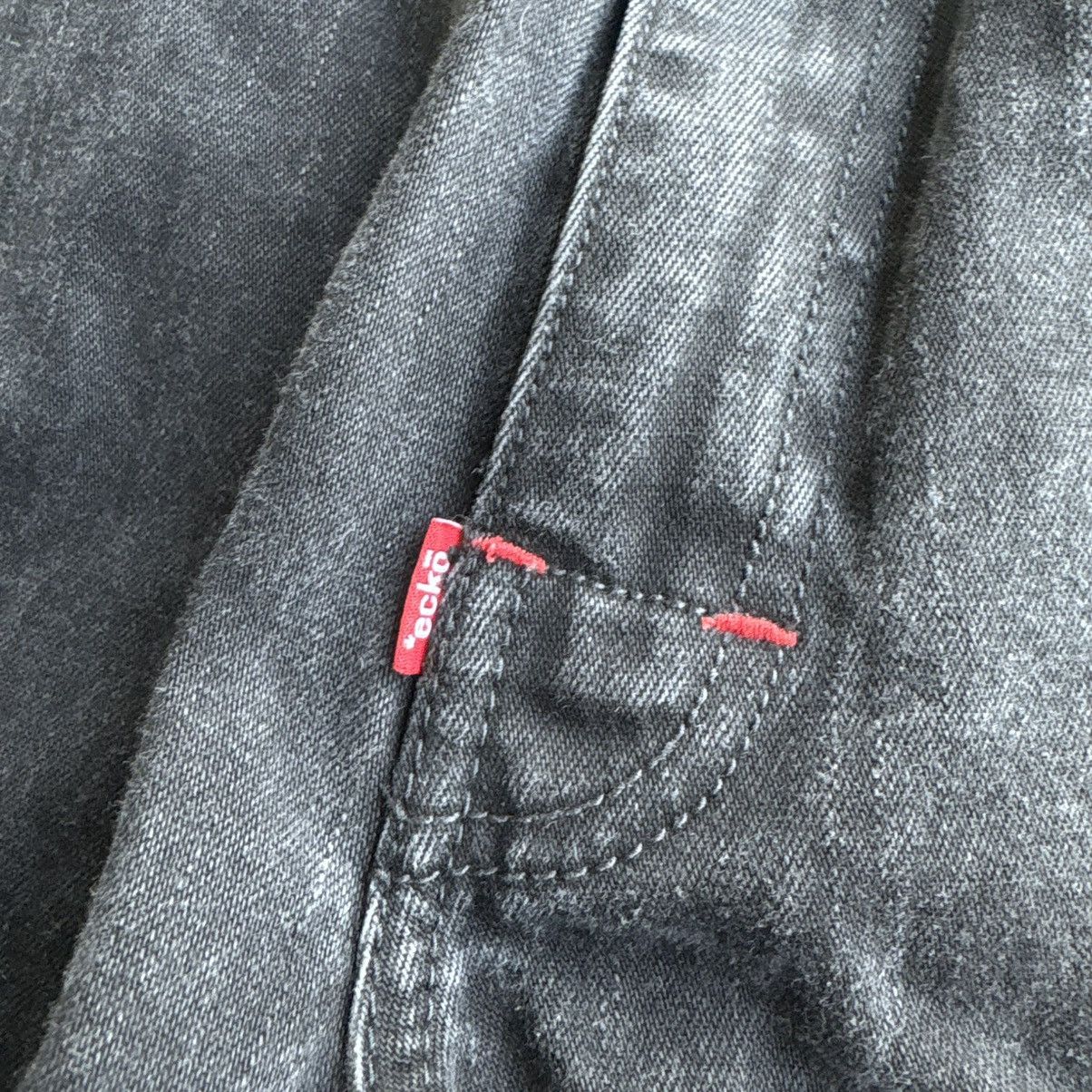 Ecko Unltd. Vintage Y2K Baggy Ecko Jeans Black Carpenter Pants 34x32 Size US 34 / EU 50 - 15 Thumbnail