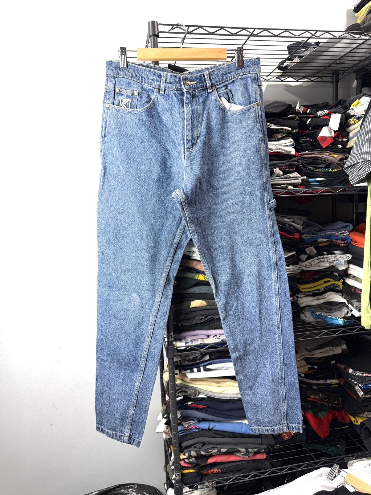 Karl Kani Vintage Karl Kani Denim Pants Rap Hip Hop Style Size US 30 / EU 46 - 2 Thumbnail
