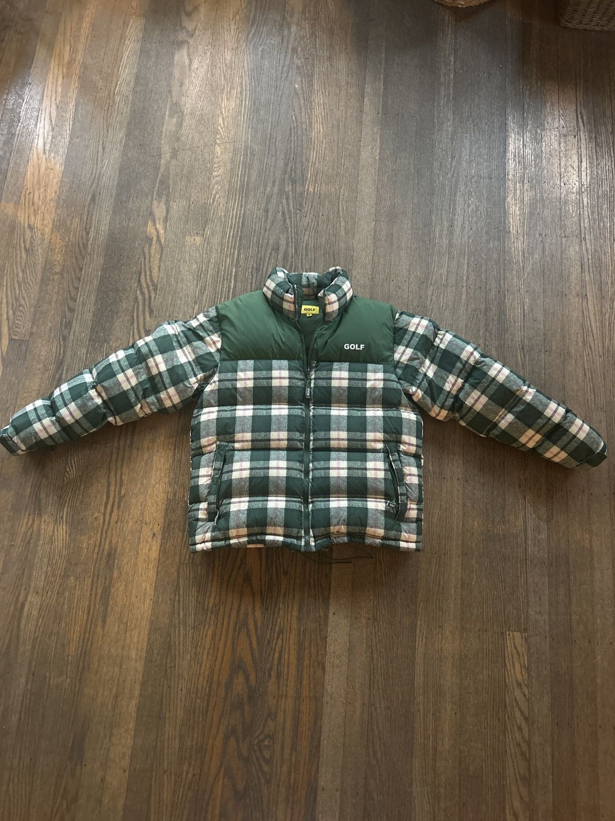 Golf Wang Golf Wang Plaid Puffer Jacket Size US M / EU 48-50 / 2 - 1 Thumbnail