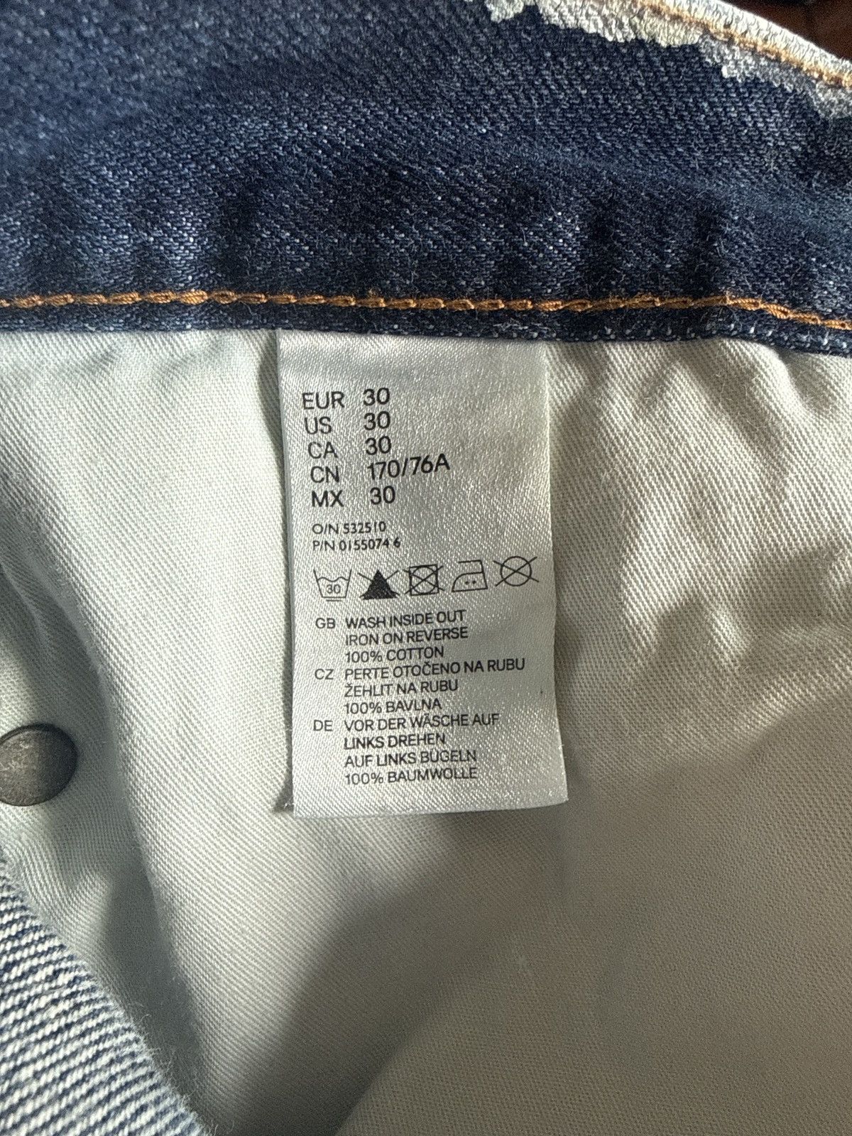 H&M × Maison Margiela Maison Margiela Paint pants Size US 30 / EU 46 - 4 Thumbnail