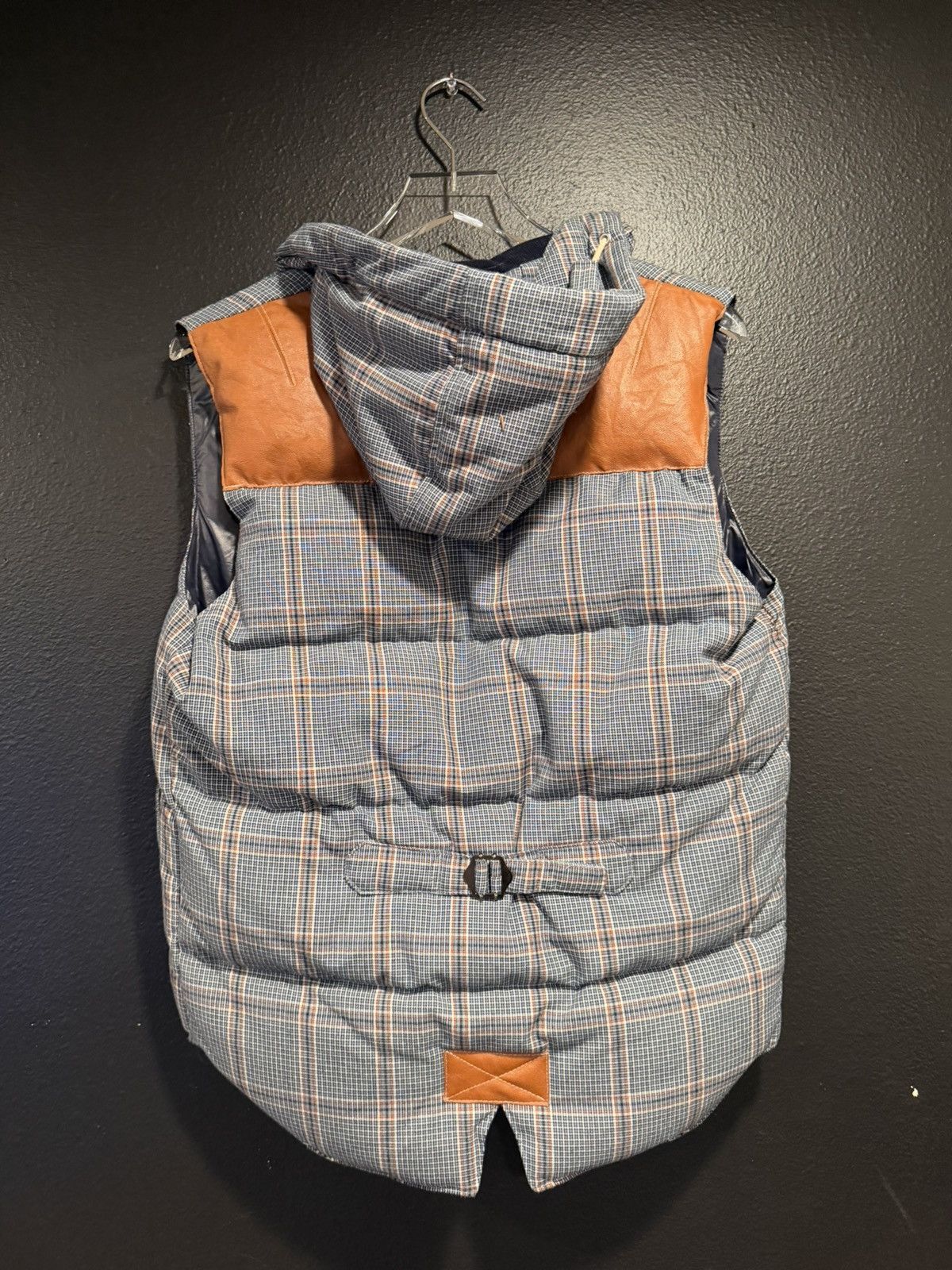 Junya Watanabe Junya Watanabe Man reversible plaid down vest Size US M / EU 48-50 / 2 - 3 Thumbnail