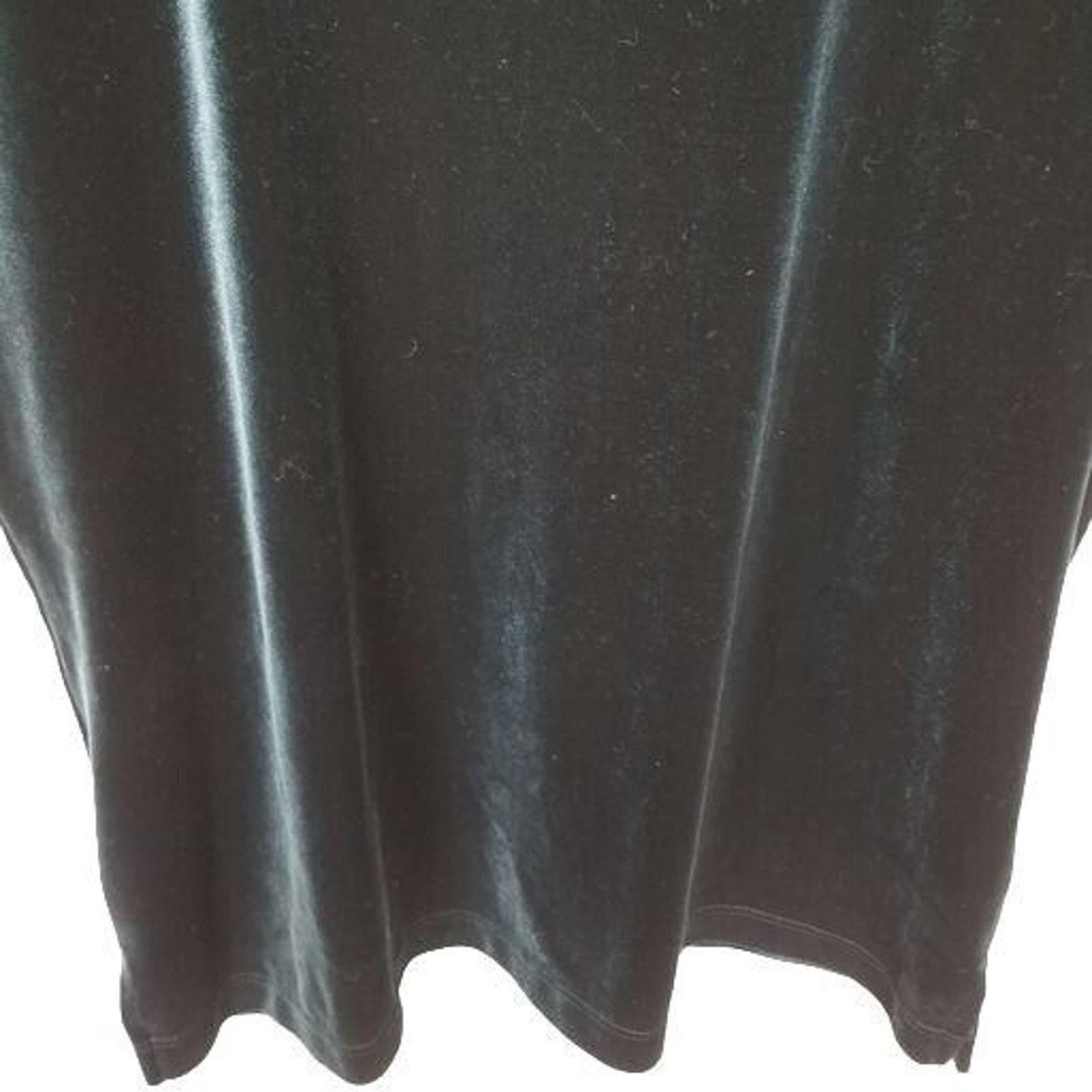 Chicos Chicos Velvet Top Mock Neck Size 2 (Large) Holiday Cocktail Size XS / US 0-2 / IT 36-38 - 3 Thumbnail