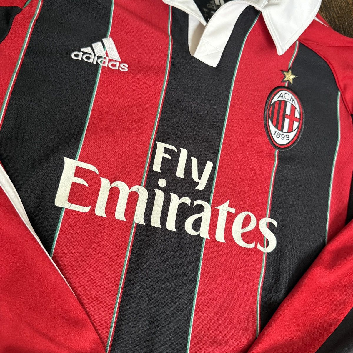 12/13 AC Milan Home LS #9 Inzaghi