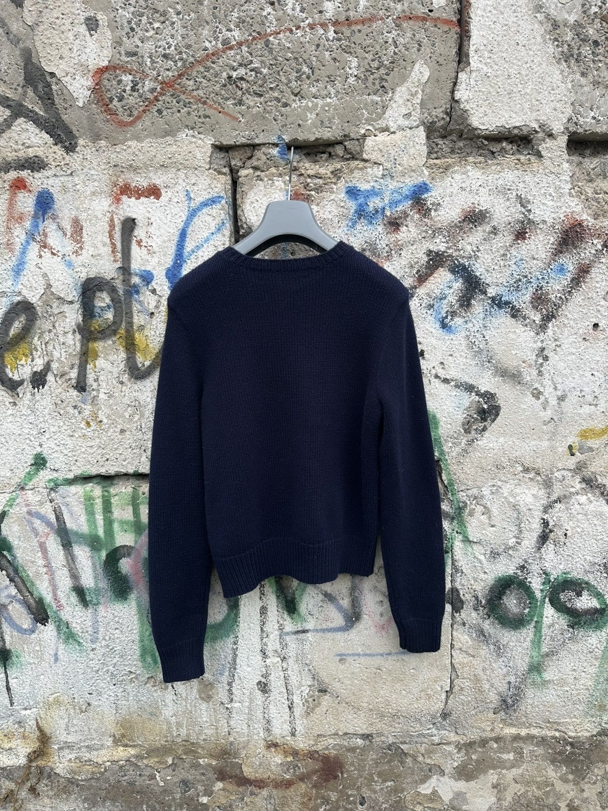 Ralph Lauren Rare Ralph Lauren Horse-Intarsia Wool and Cashemere Sweather Size XL / US 12-14 / IT 48-50 - 2 Thumbnail