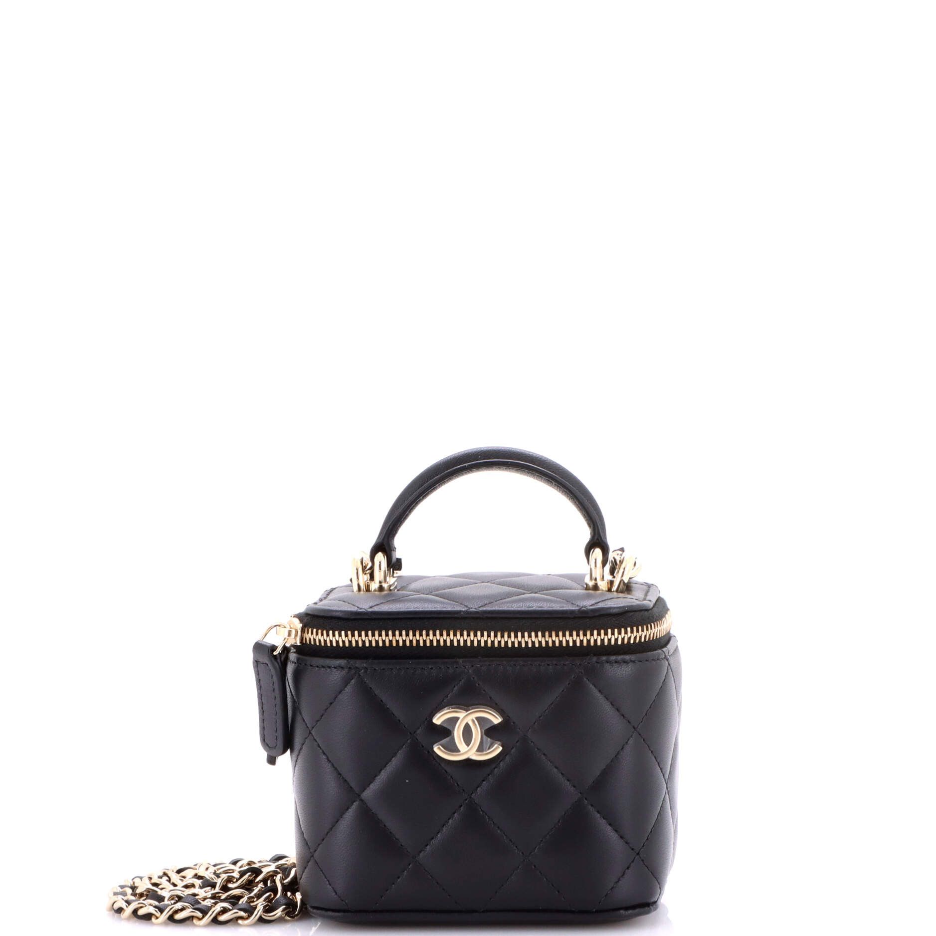 Chanel Classic Top Handle Vanity Case with Chain Size ONE SIZE - 1 Thumbnail