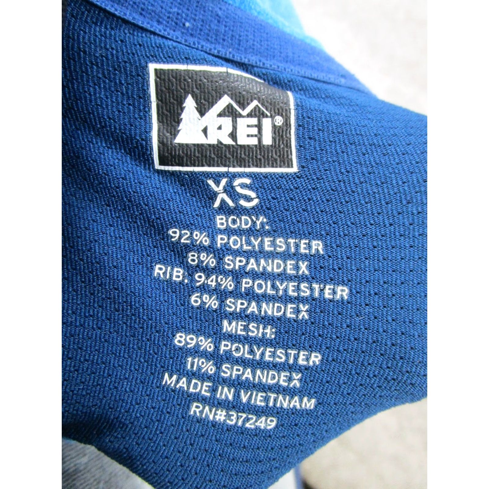 Vintage REI Hoodie Womens XS Blue Hiking Quarter Zip Shirt Womens XS Blue Hiking Quarter Zip Size XS / US 0-2 / IT 36-38 - 3 Thumbnail