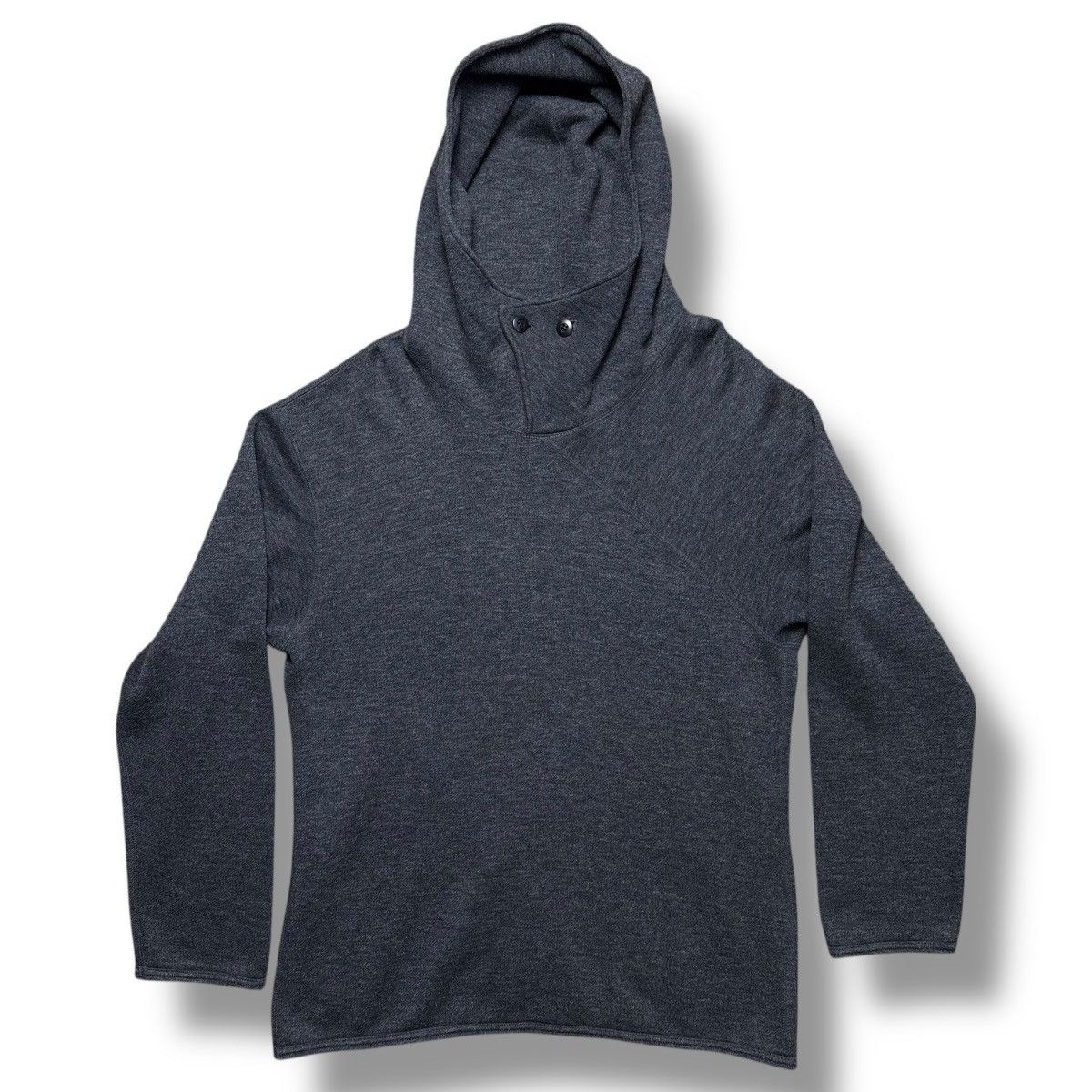 Final Home Final Home Issey Miyake Wool MockNeck Oversized Ninja Hoodie Size US M / EU 48-50 / 2 - 1 Thumbnail