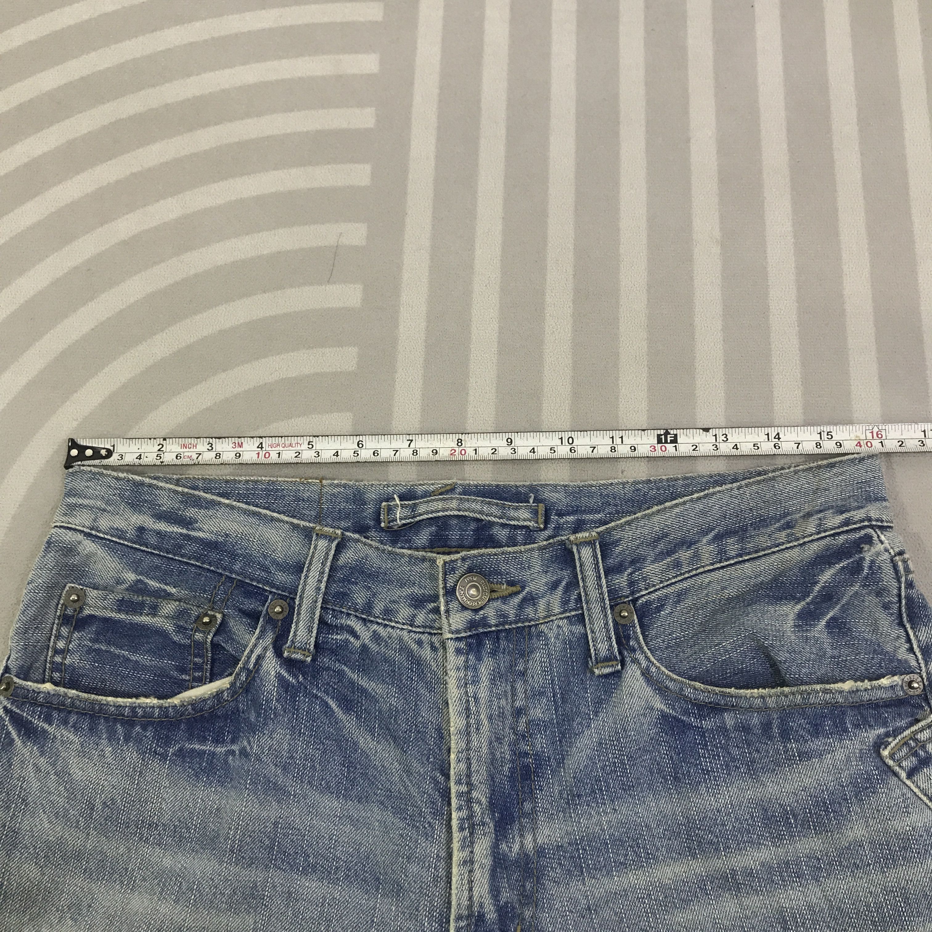 PPFM Vintage PPFM Rippe Distressed denim Jeans Pants K130B17 Size US 32 / EU 48 - 7 Thumbnail