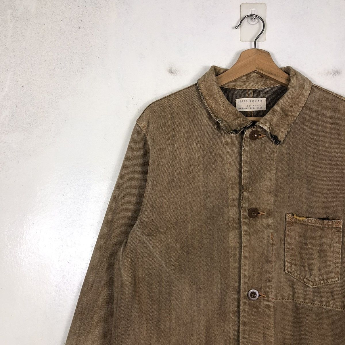 Japanese Brand 📌VINTAGE CHORE JACKET SPELL BOUND UNION MADE ISSEY MIYAKE Size US M / EU 48-50 / 2 - 9 Thumbnail