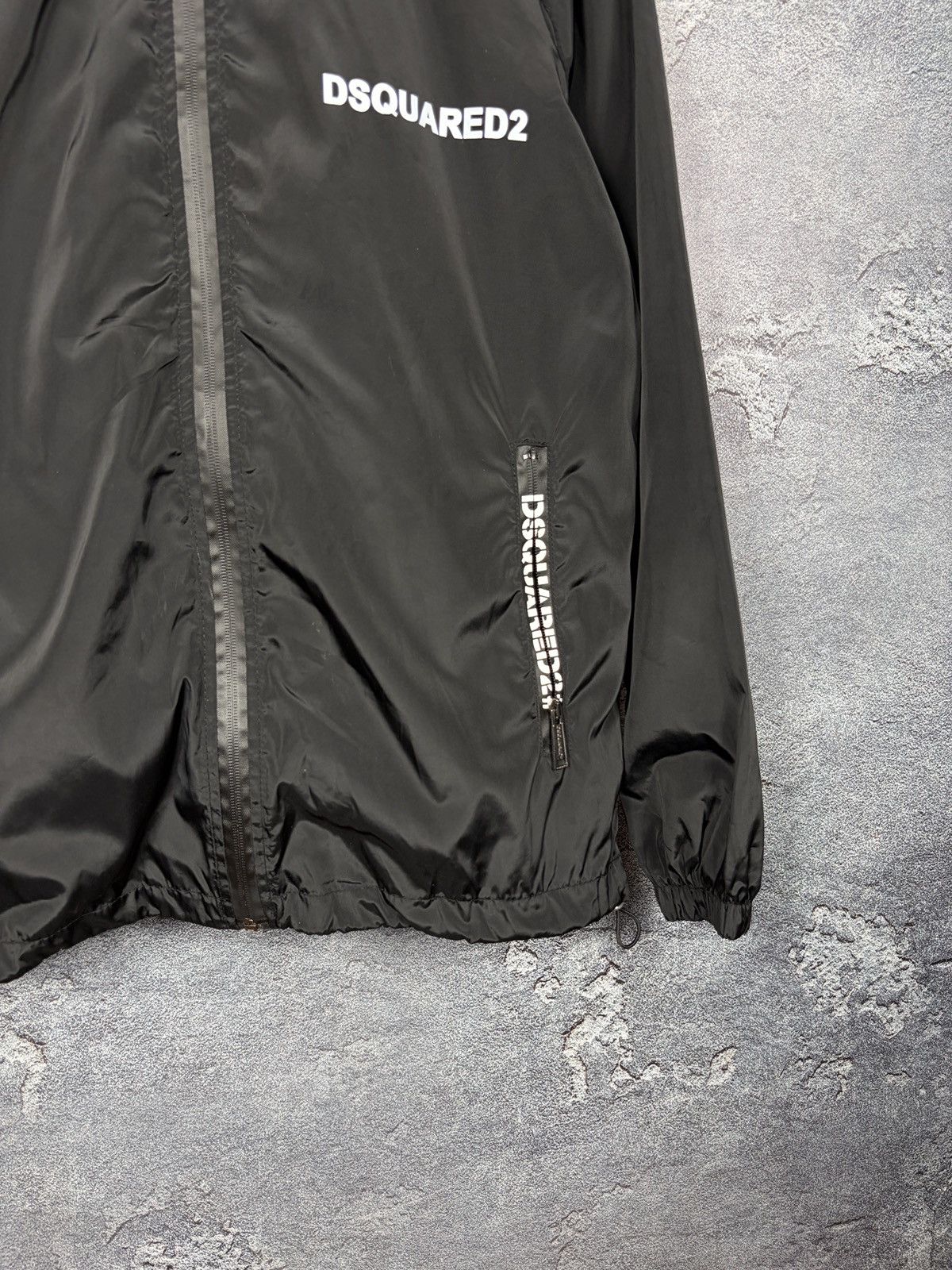 Dsquared2 Dsquared2 Icon Nylon Windbreaker Jacket Size M Size US M / EU 48-50 / 2 - 4 Thumbnail