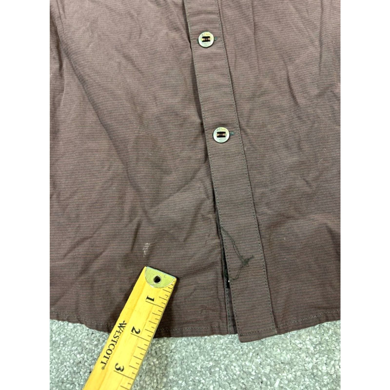 Vintage Kuhl Shirt Mens L Red Cotton Blend Button Up - Button-Down Collared Long Sleeve Casual Vintage? No; omit N/A. Size US L / EU 52-54 / 3 - 5 Thumbnail