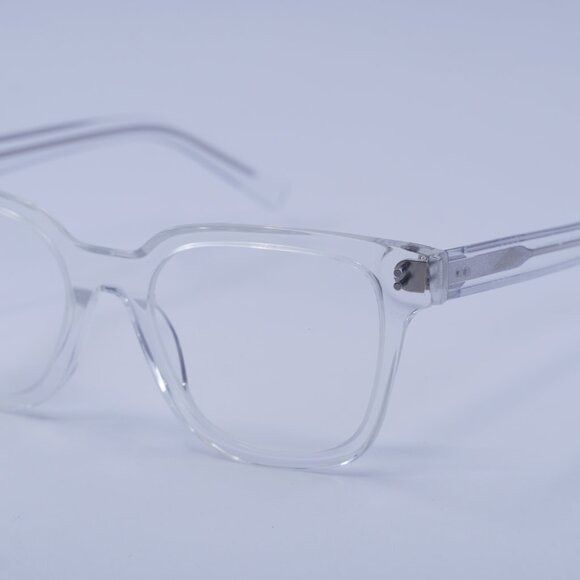 Maui Jim Maui Jim MJO2301 05 Eyeglasses Transparent 49mm Square Frame Size ONE SIZE - 4 Thumbnail