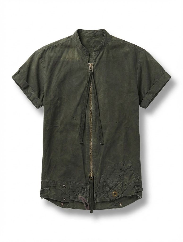 Greg Lauren Tent zip-up shirt Size US S / EU 44-46 / 1 - 1 Thumbnail