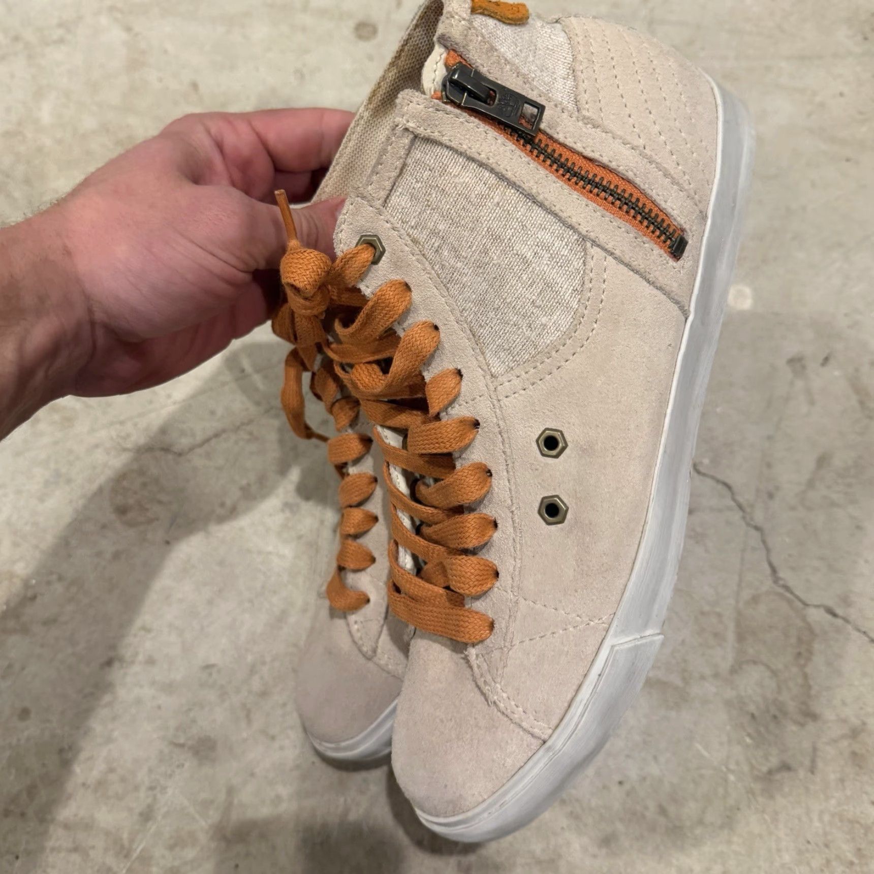 Timberland Timberland Glastenbury 8230B Womens 9.5 Beige Leather Sneakers Lace Up Trainers Size US 10 / IT 40 - 6 Thumbnail