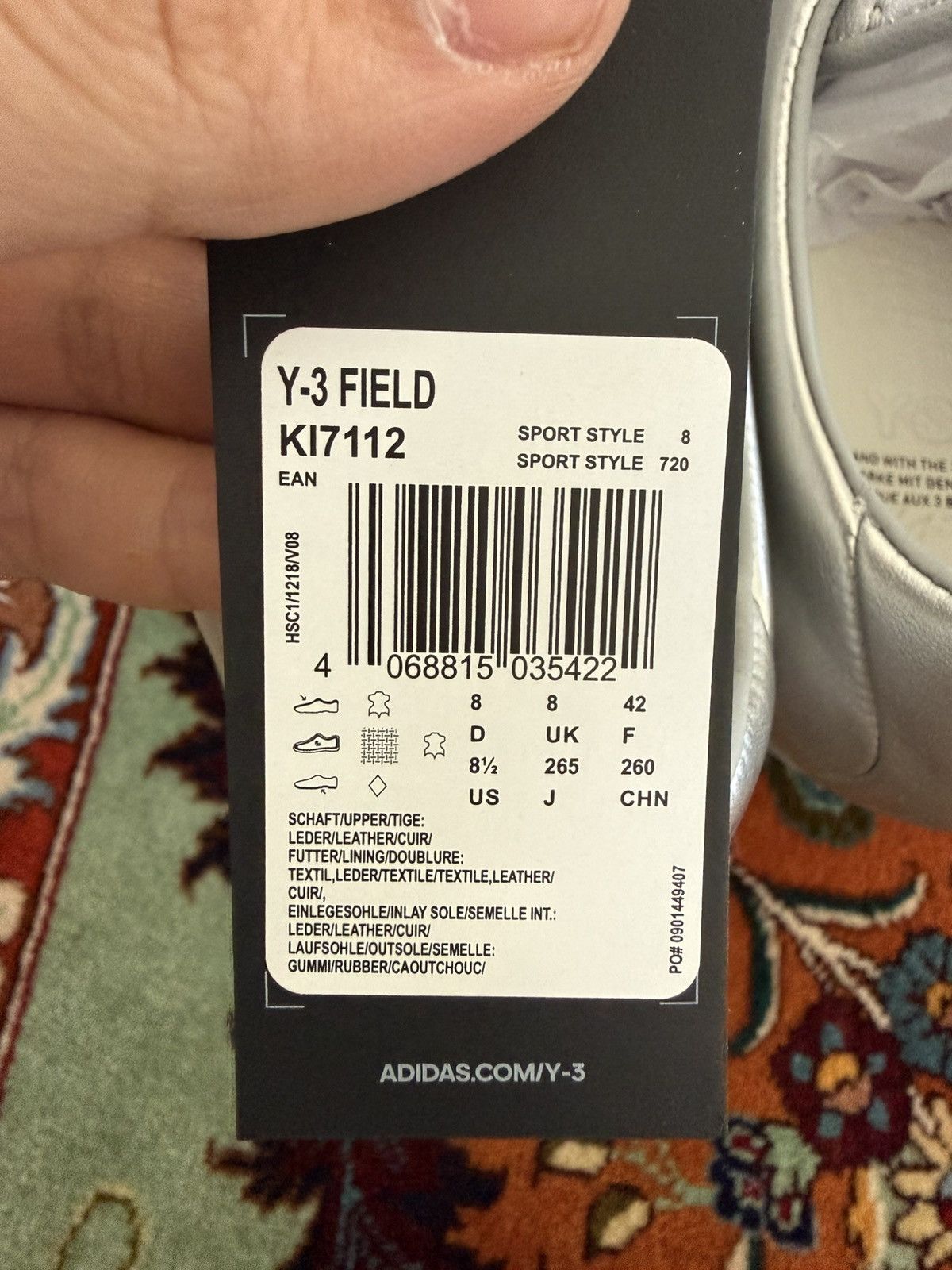 Y-3 Y-3 field vintage silver boots Size US 8.5 / EU 41-42 - 13 Thumbnail
