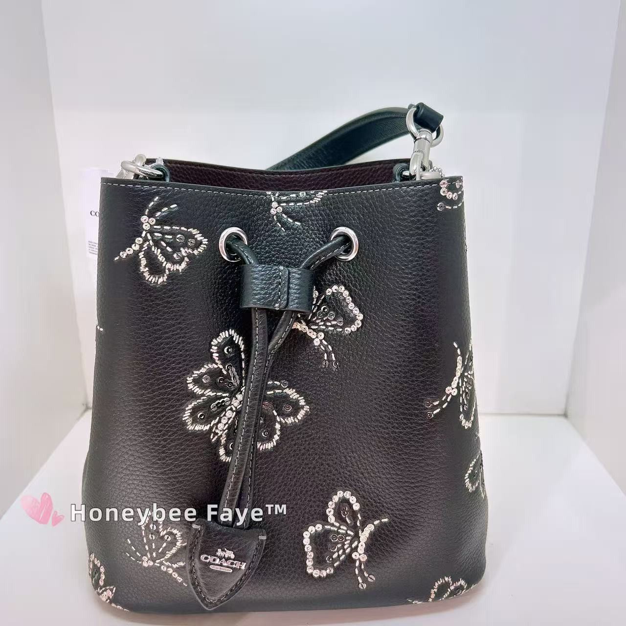 Coach Rowan Bucket Bag With Butterfly Print CCK89 Size ONE SIZE - 3 Thumbnail