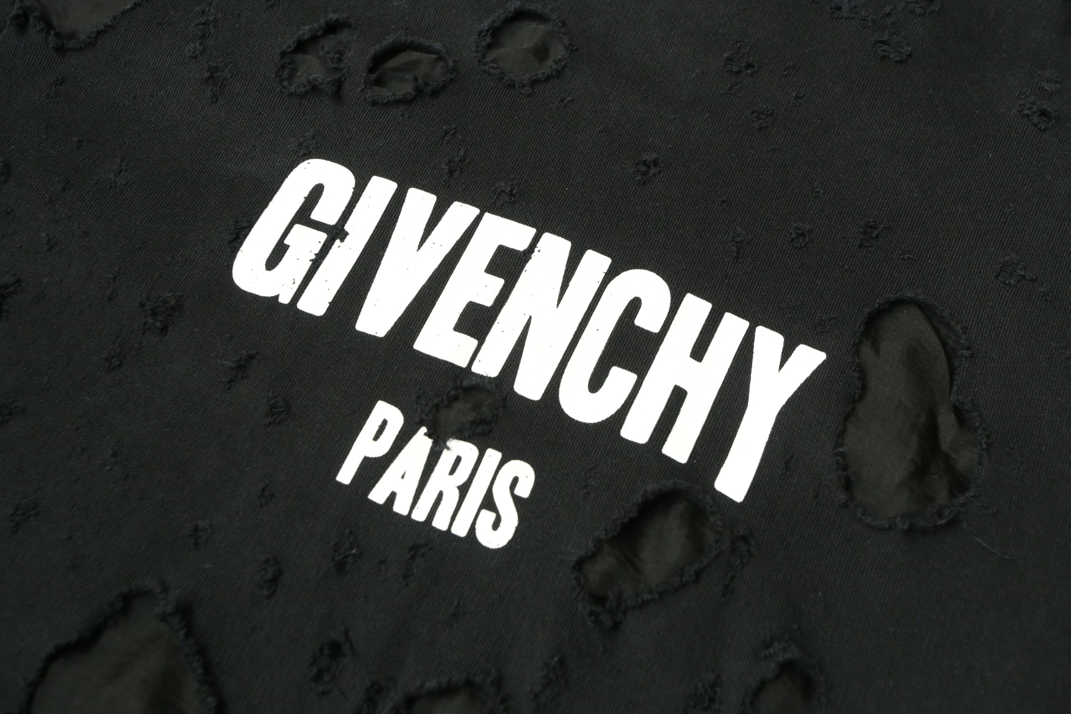 Givenchy Givenchy - Riccardo Tisci - F/W 15 - Destroyed Hoodie Size US L / EU 52-54 / 3 - 8 Thumbnail